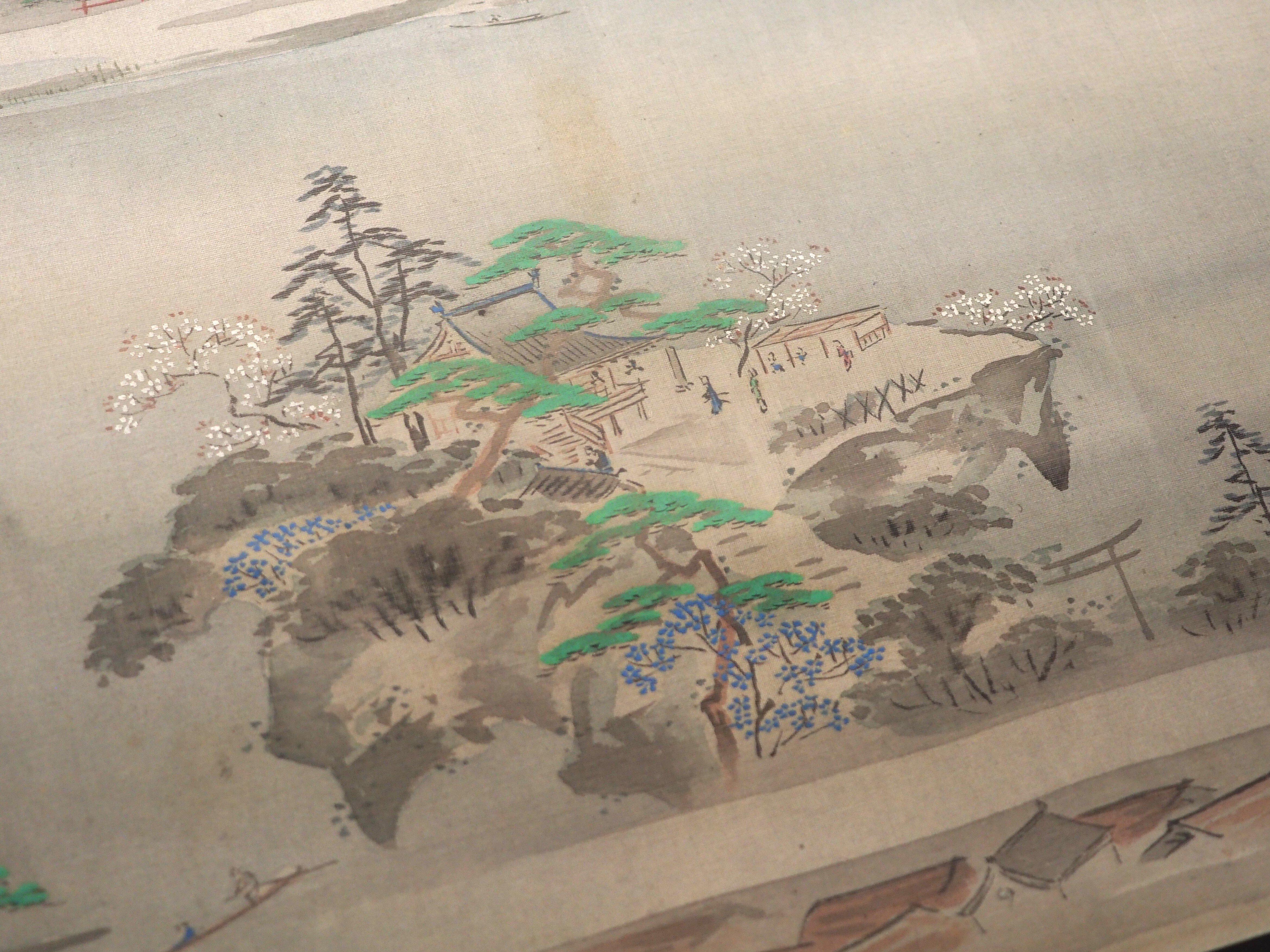 鳥文斎栄之の《隅田川図巻》｜かわかわ