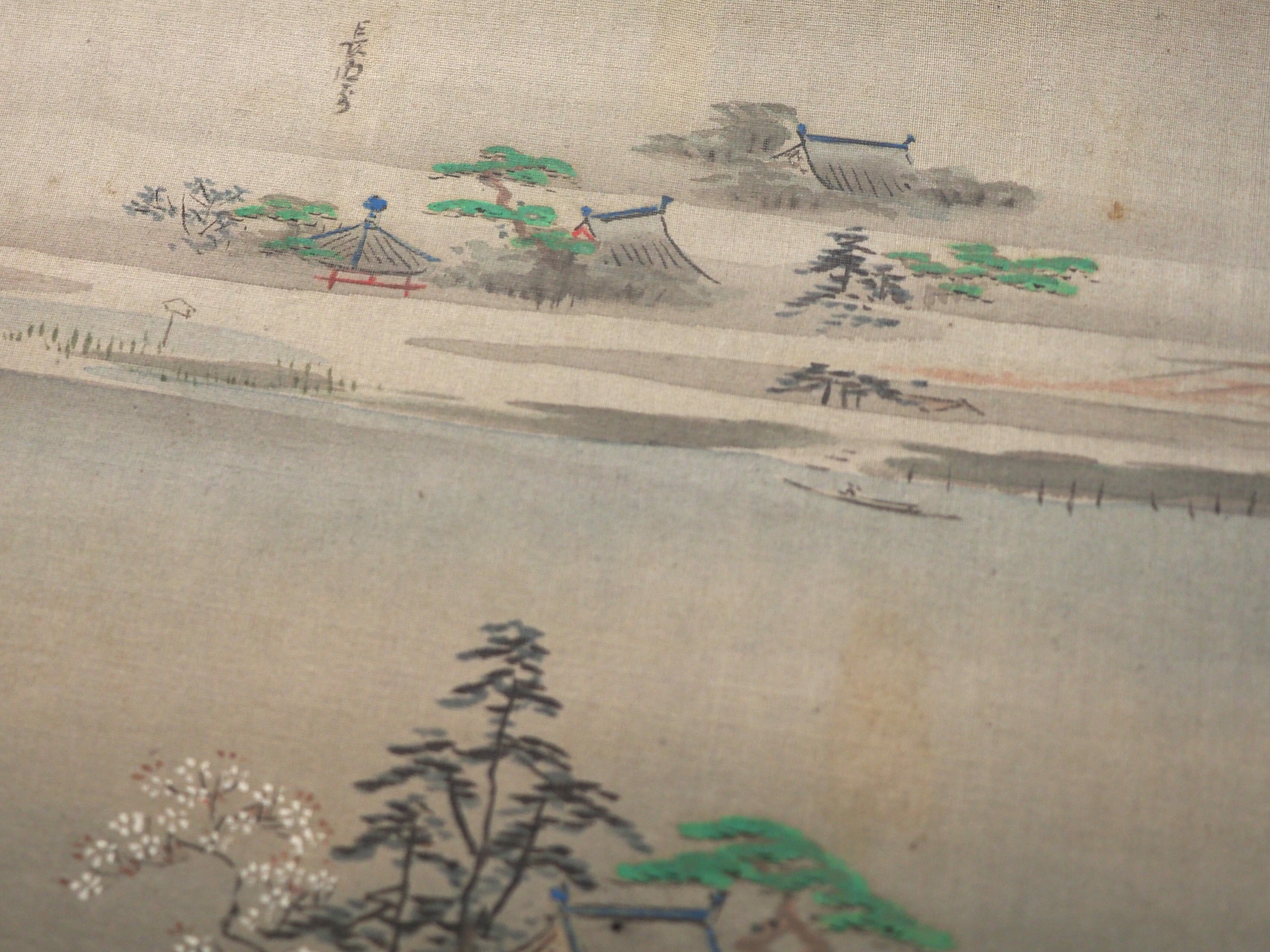 鳥文斎栄之の《隅田川図巻》｜かわかわ