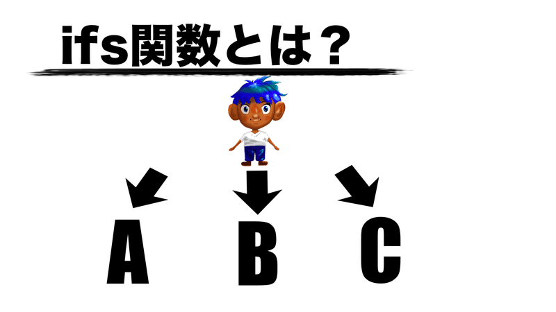 ifs関数の図解