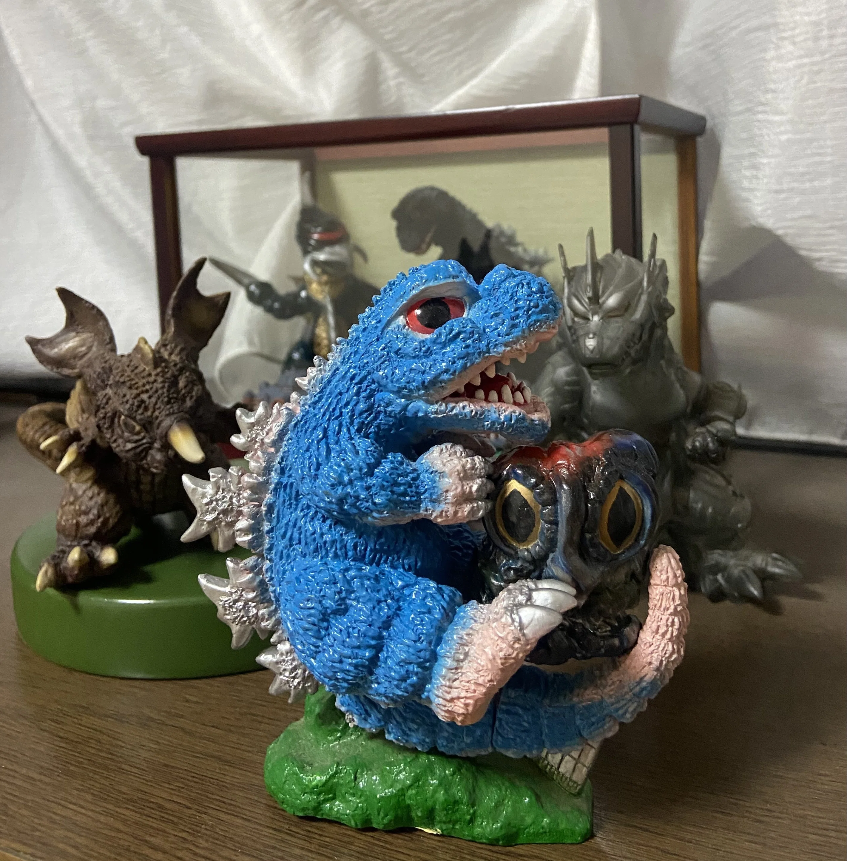 ゴジラファイナルウォーズ　ガレージキット完成品　ウエストケンジ　FW ウエスト・ケンジ ソフビガレージキット｜ゆる