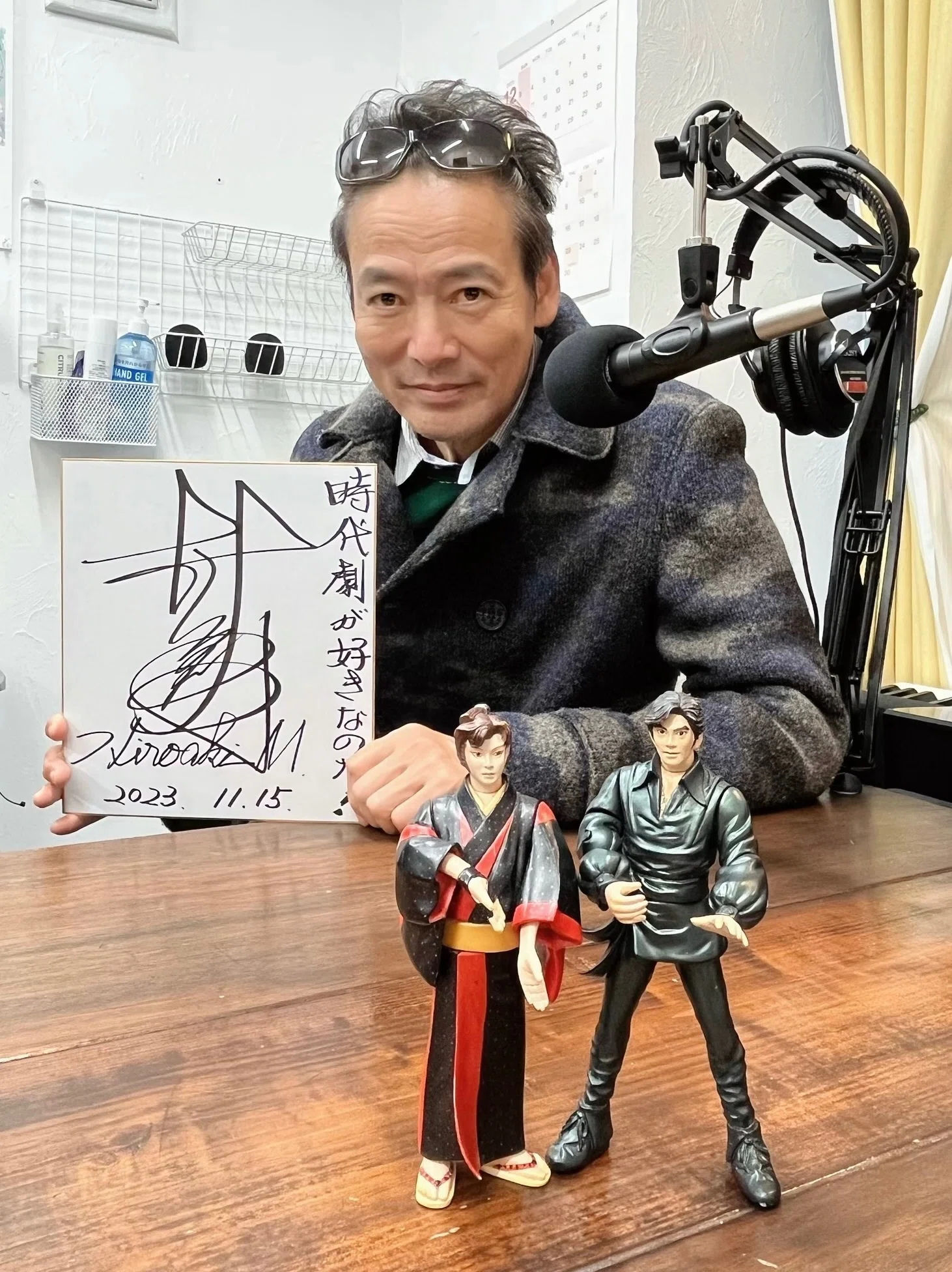 第7回スペシャルゲスト村上弘明様、テーマ：花屋の政＆鍛冶屋の政 
