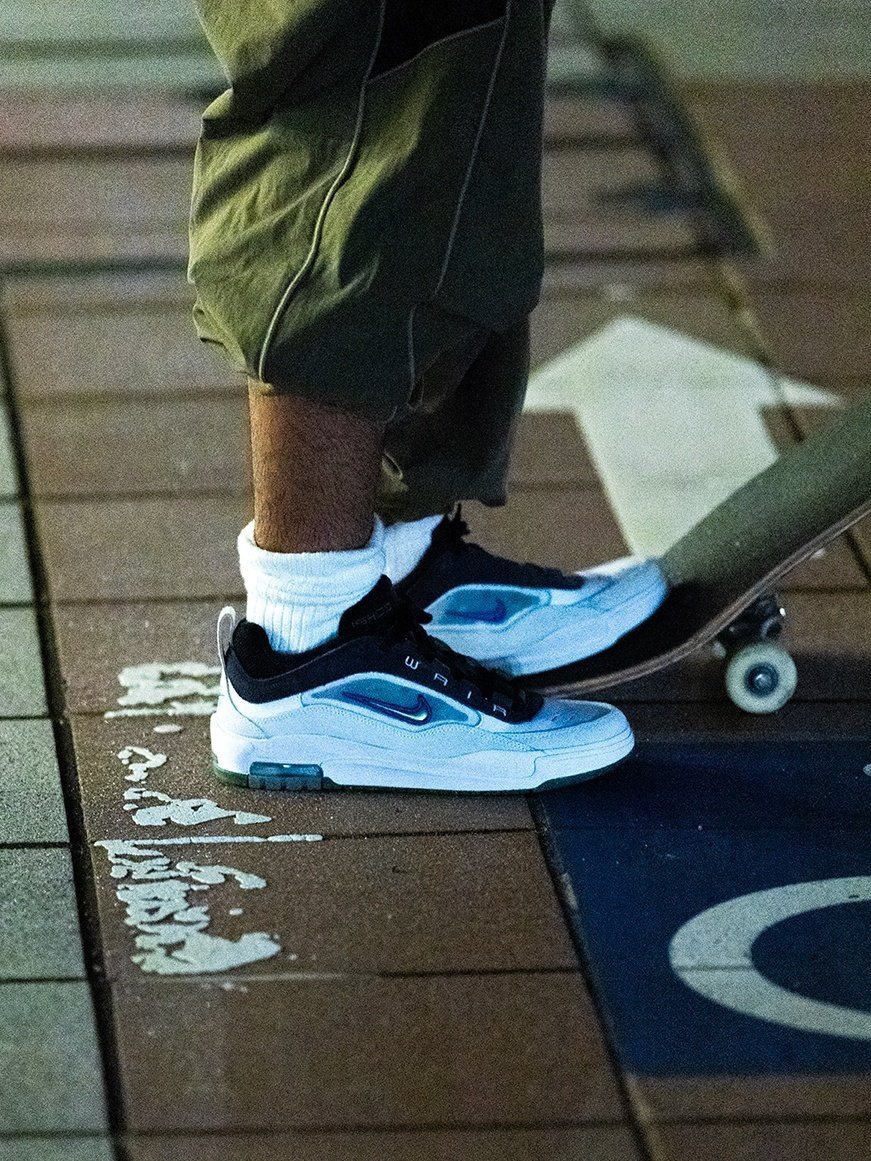 値下可：ほぼ未使用 NIKE SB AIR MAX ISHOD 25cm Nike SB Air Max Ishod 