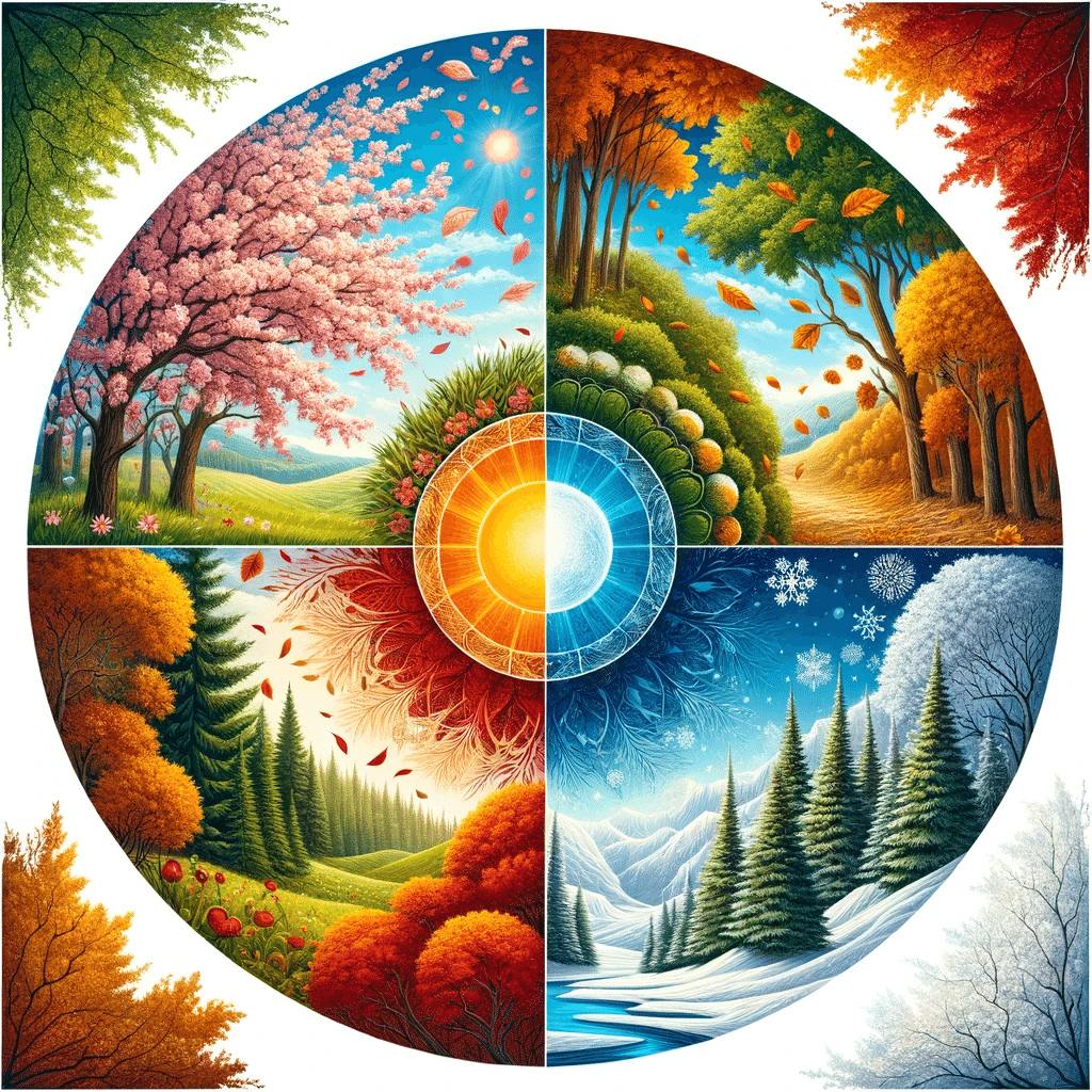 12 春夏秋冬を生成してみた。｜ワニック