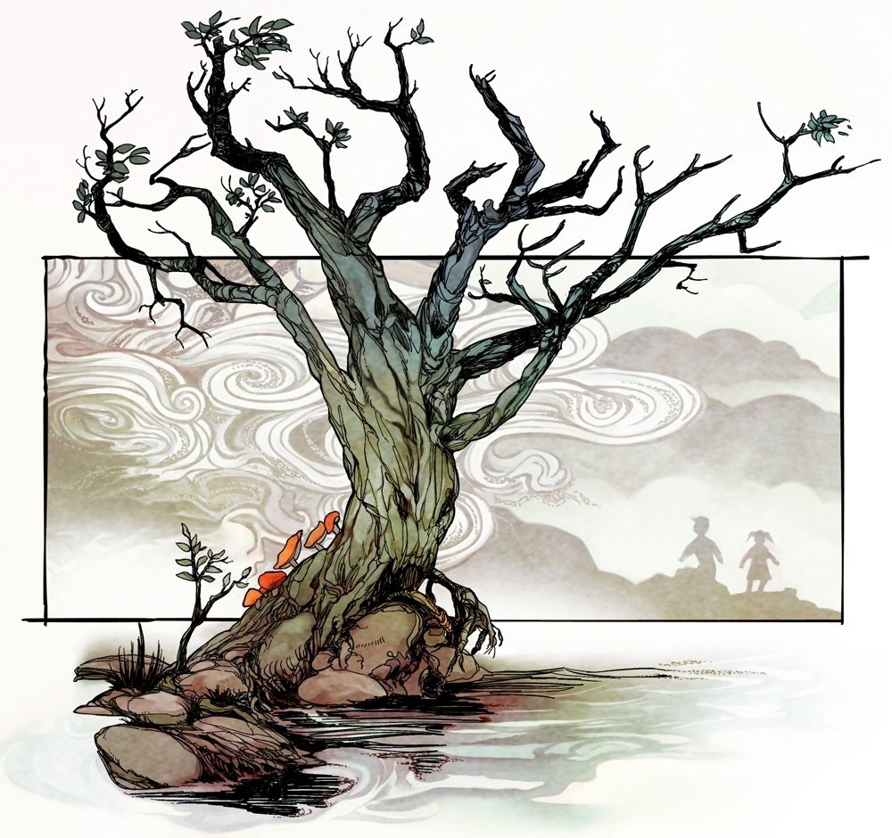 制作日誌】不気味な木｜安良