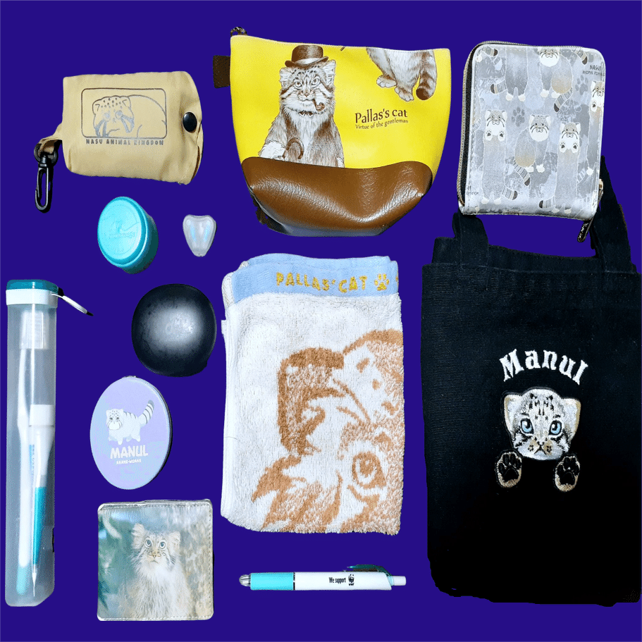 マヌルネコまみれのバッグの中身を紹介する！｜mimo@自問自答ファッション