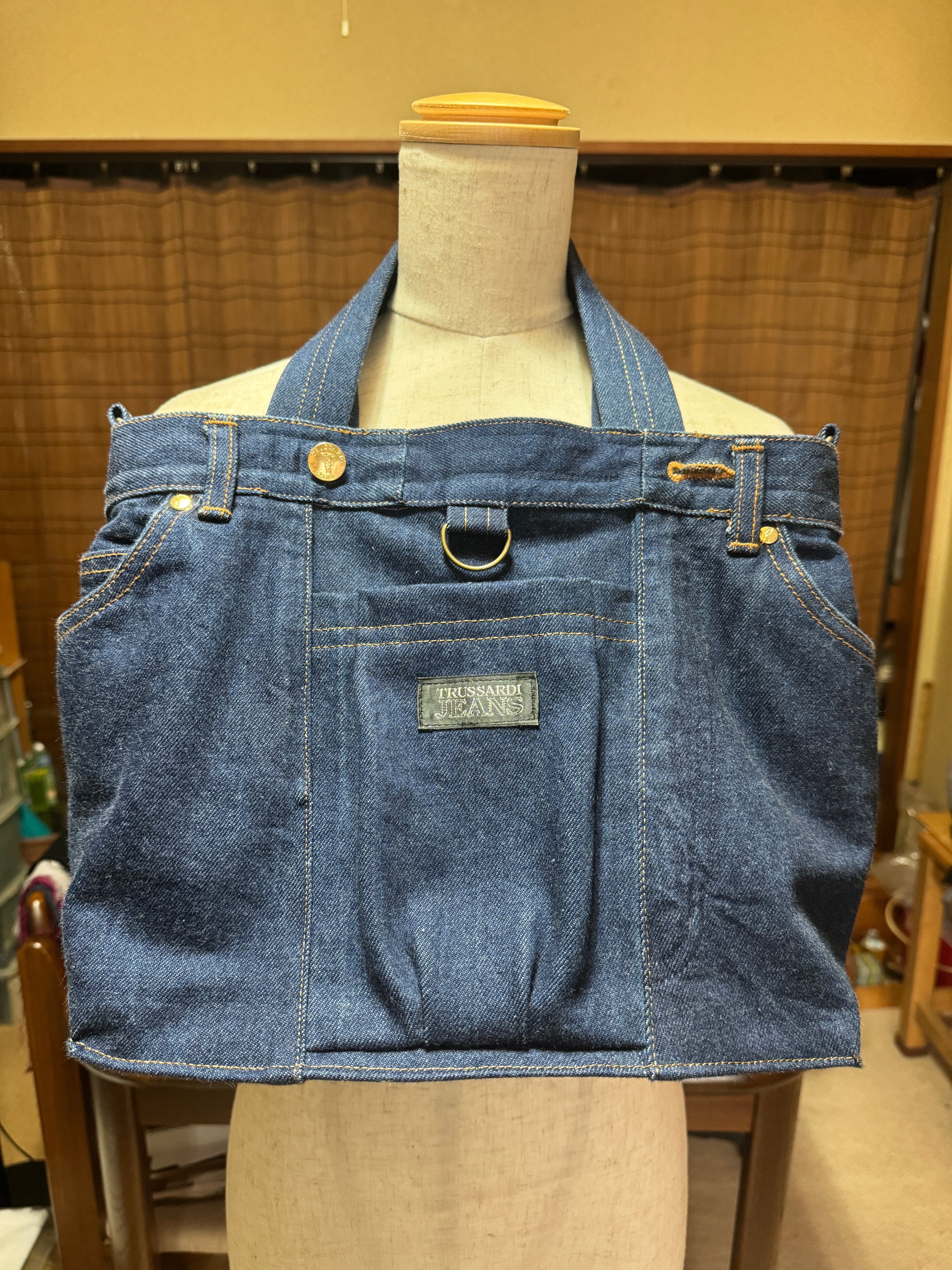 履かなくなったジーンズを3WAYバッグにリメイク｜穂の気ままライフ