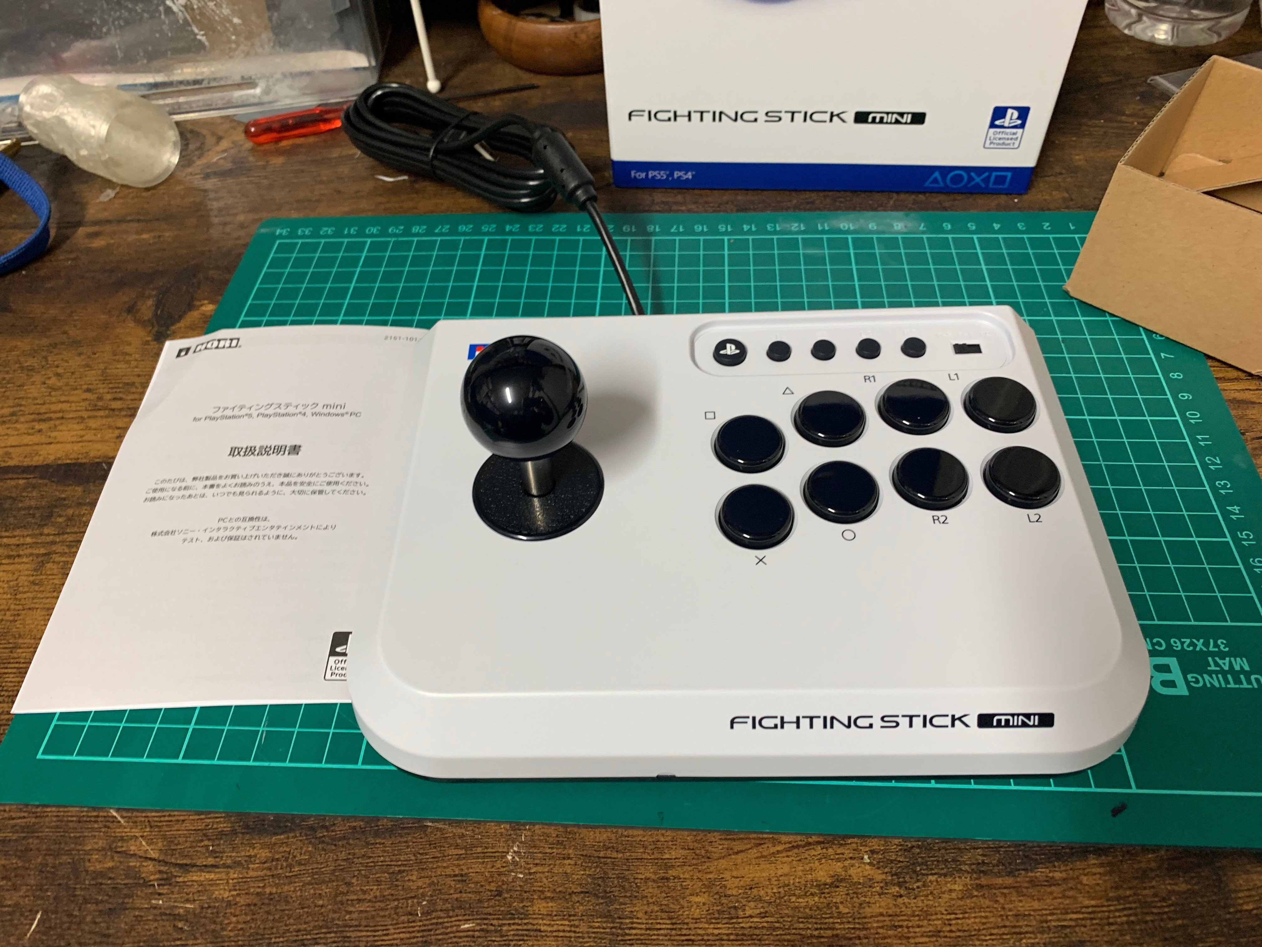 ファイティングスティックmini for PS5,PS4』で遊んでみたよ