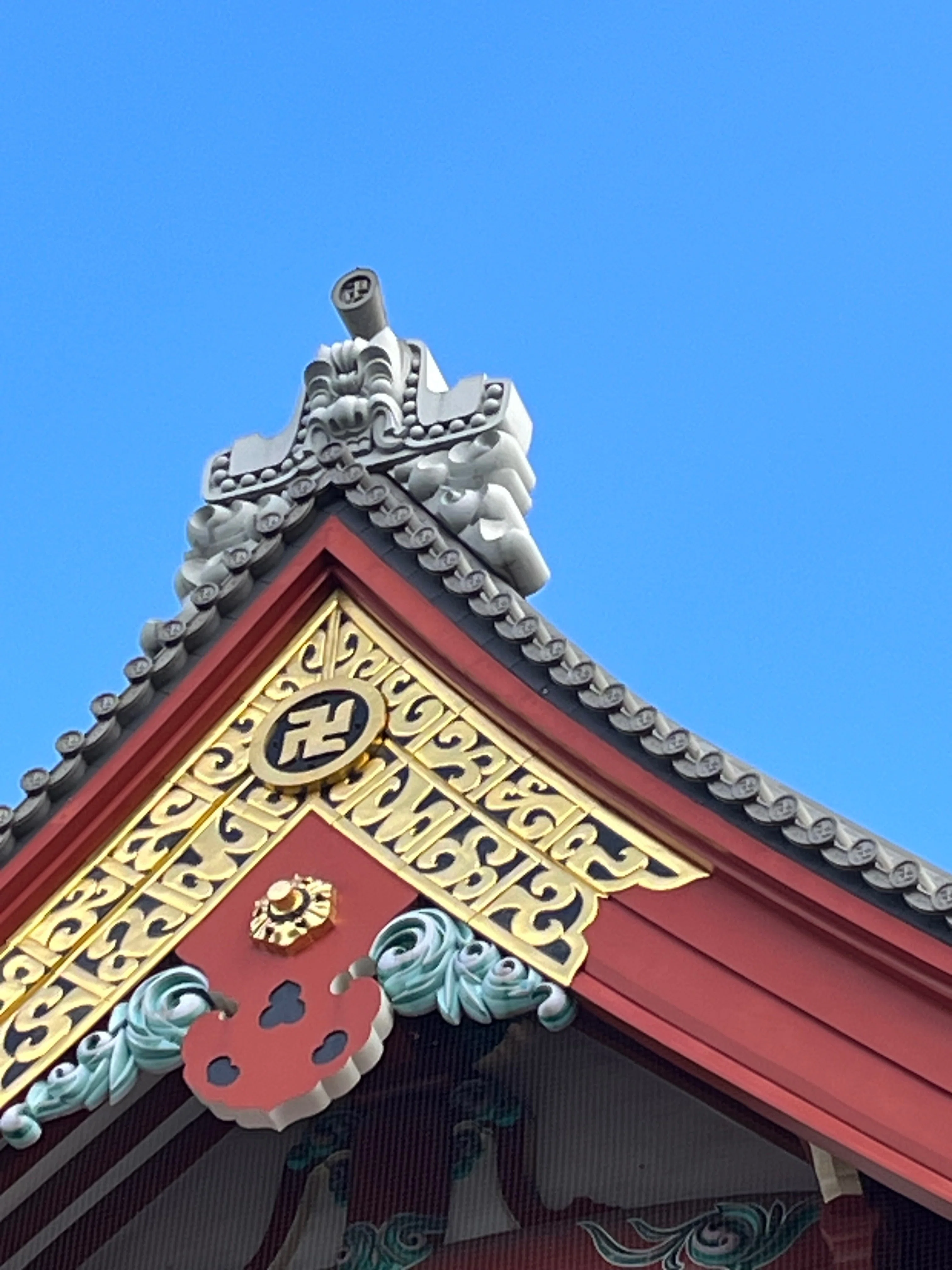 東京寫眞帖 : 鬼瓦コレクション・浅草寺｜紺珠
