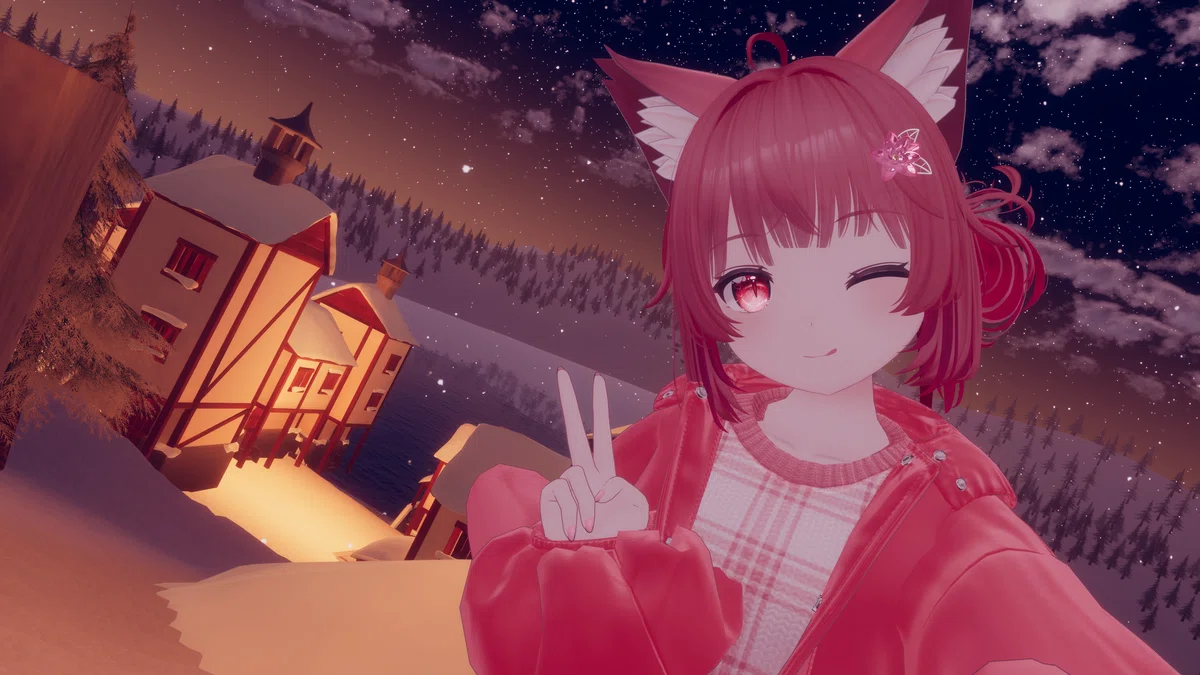 【VRChat】最近寒いね💦でもここは暖かいね!|ことは しろ