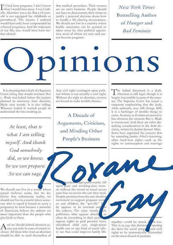 Roxane Gay『Opinions』