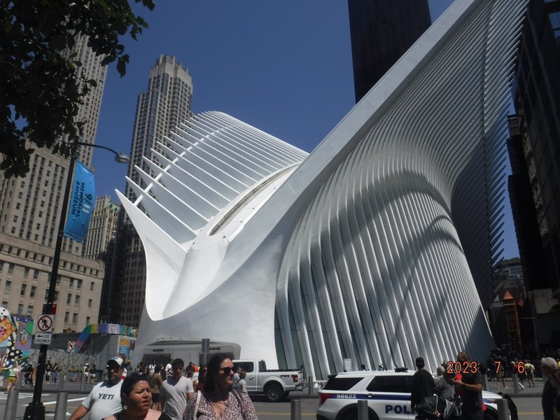 アメリカ横断32日目ワールド・トレード・センター・オキュラス｜toyotaboxy