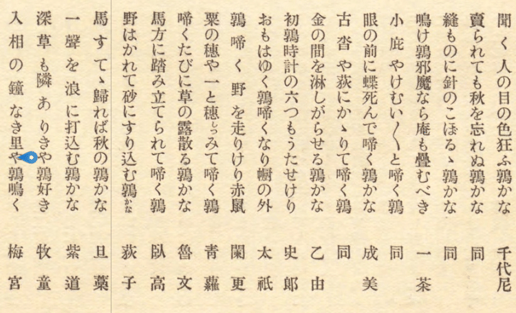 鶉鳴き蝶追ひかけて九時に起き 夏目漱石の俳句をどう読むか⑮｜小林十之助