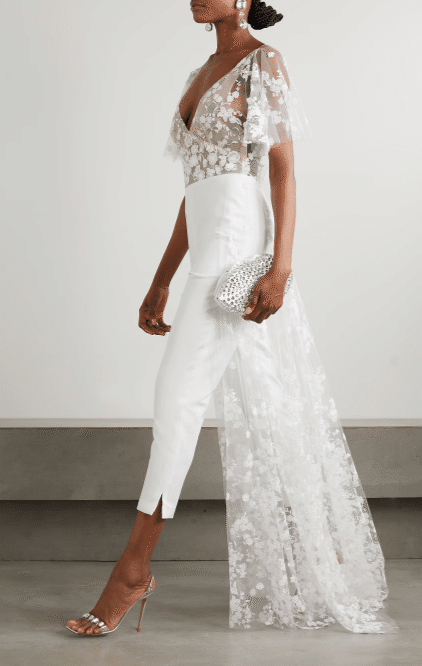 ウェディングドレス　パンツドレス 楽天市場】パンツドレス セットアップ（ウェディングドレス