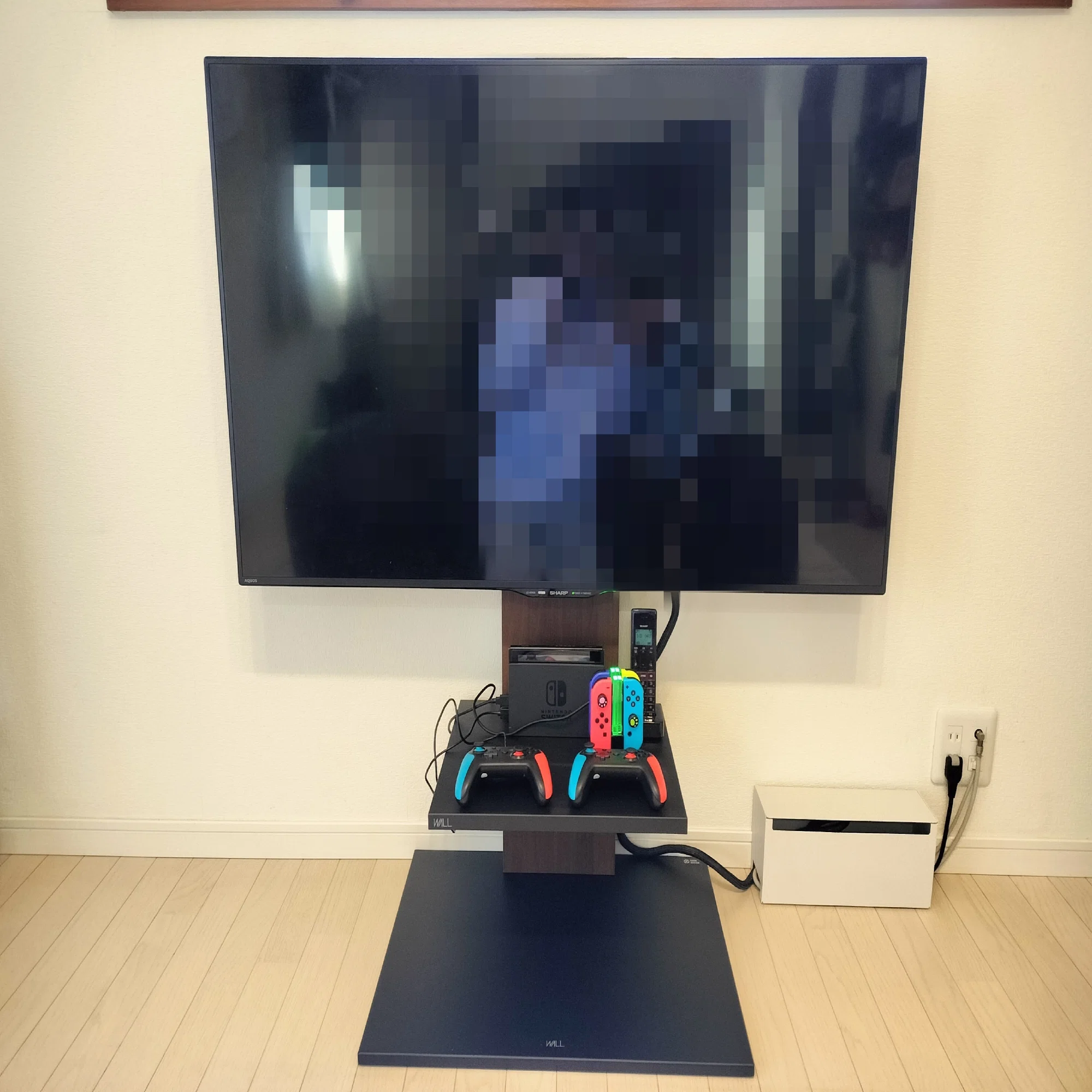 EQUALSのテレビスタンドWALL V2を買ってみた！レビュー＆汎用品の紹介 