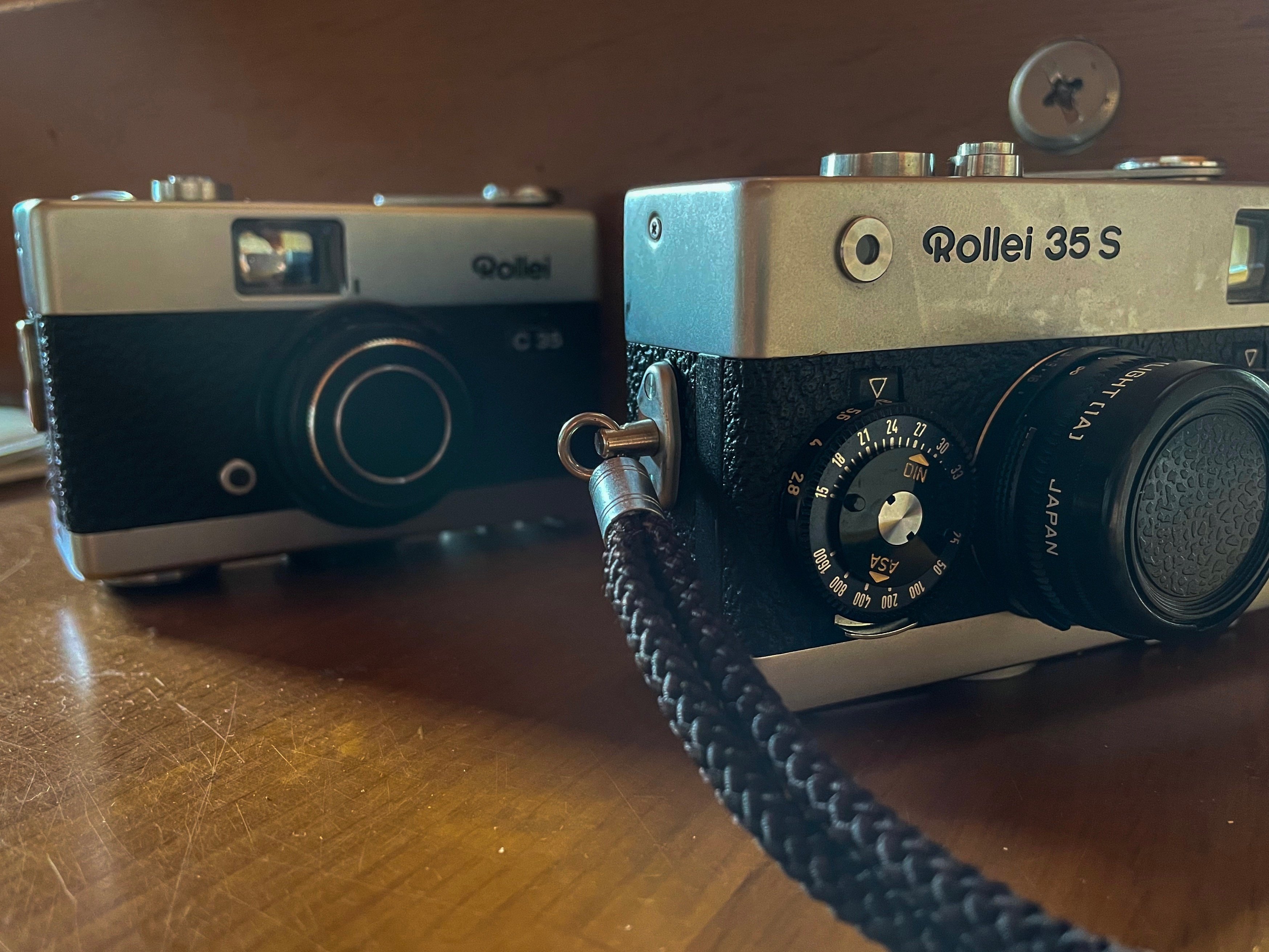 超ミニマルなフィルムカメラ・ローライC35 ②兄弟モデルとどう 超ミニマルなフィルムカメラ・ローライC35 ②兄弟モデルとどう