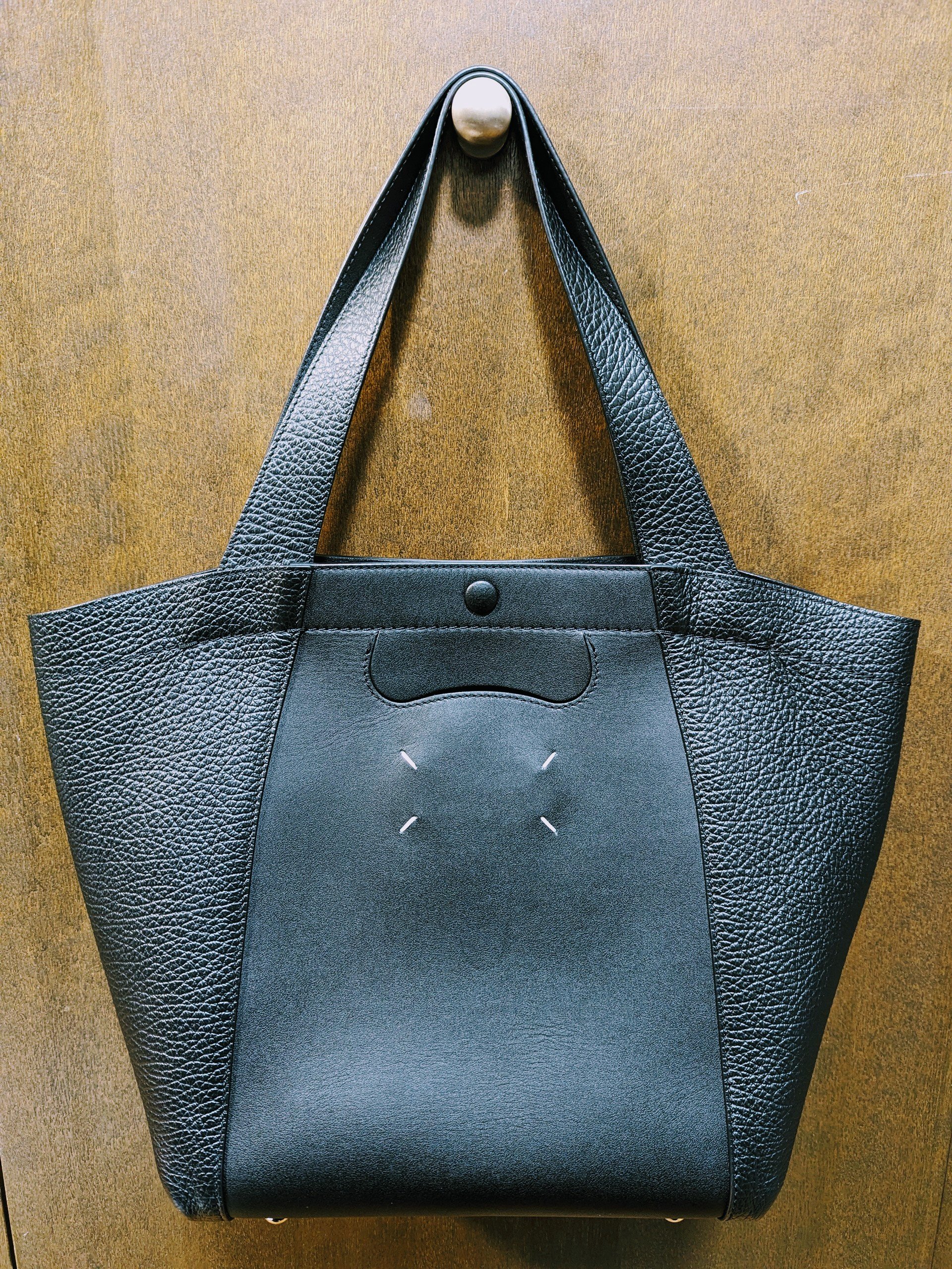 関税込【MAISON MARGIELA】Medium グレインレザーバッグ org.jpg