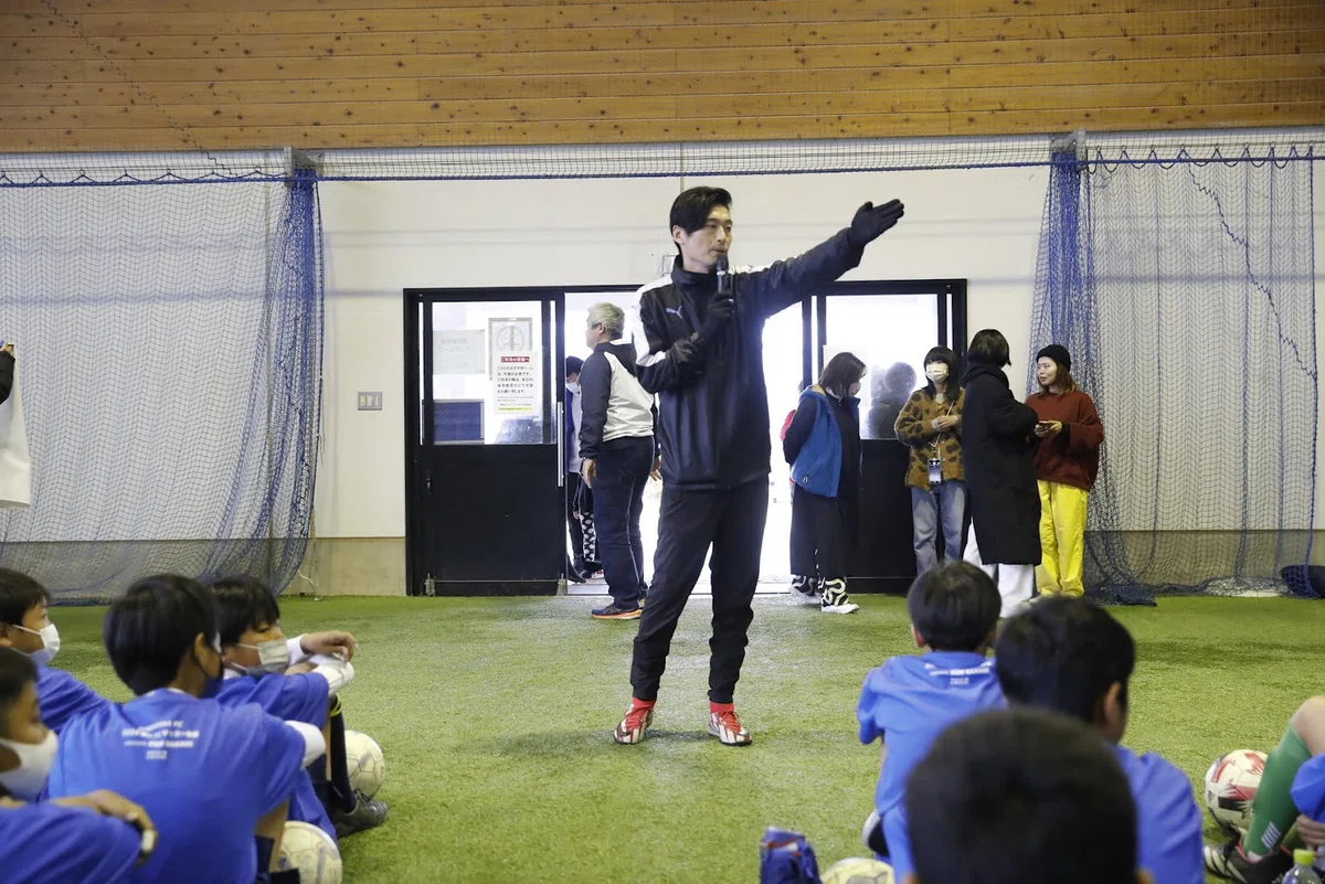 2024横浜FCサッカー教室 supported byディスクガレージ in 宮崎県日南