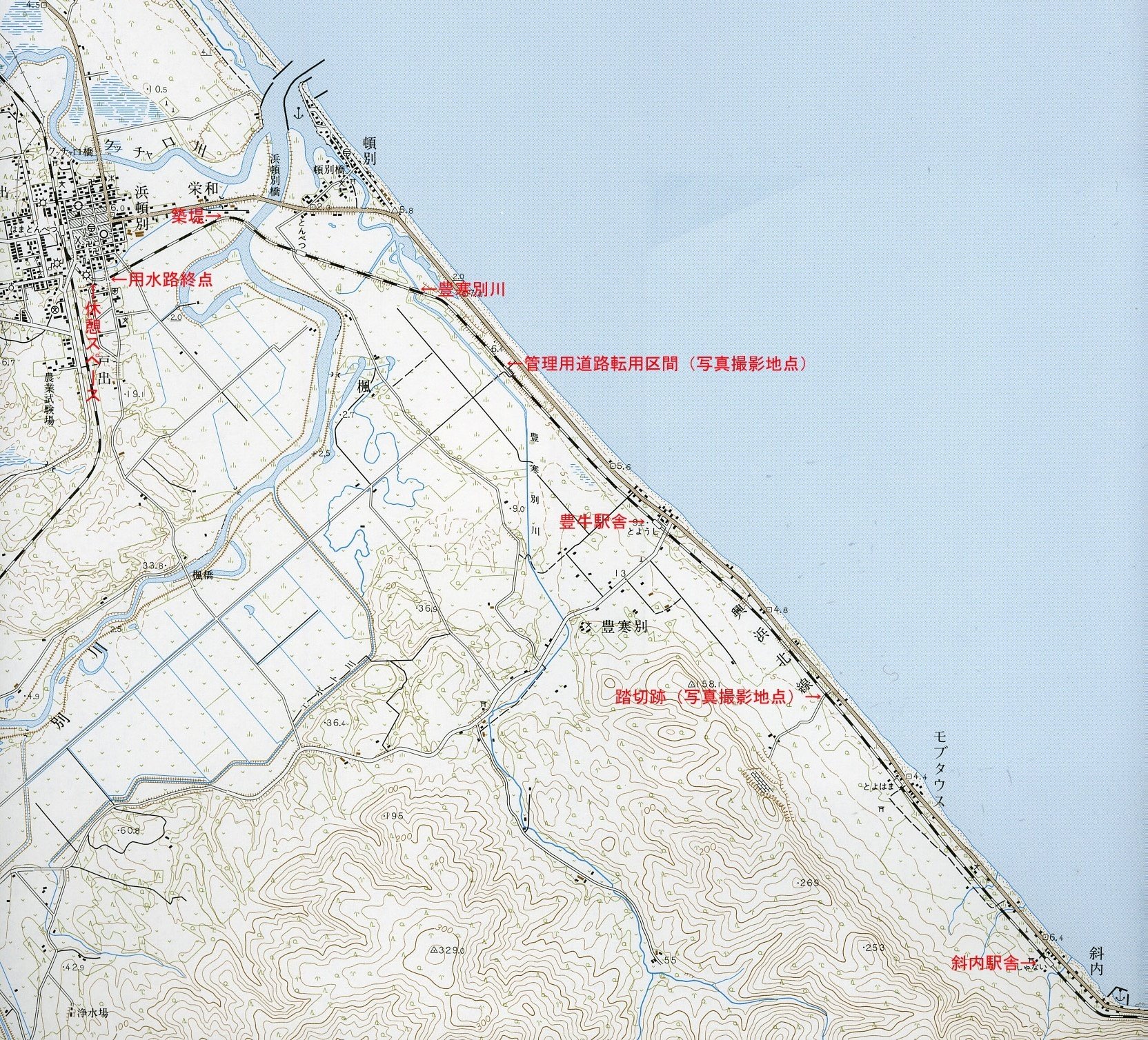 北海道の廃線跡探訪 第11回 興浜北線 浜頓別~北見枝幸間|熊鉄 北海道の廃線跡探訪 第11回 興浜北線 浜頓別~北見枝幸間|熊鉄
