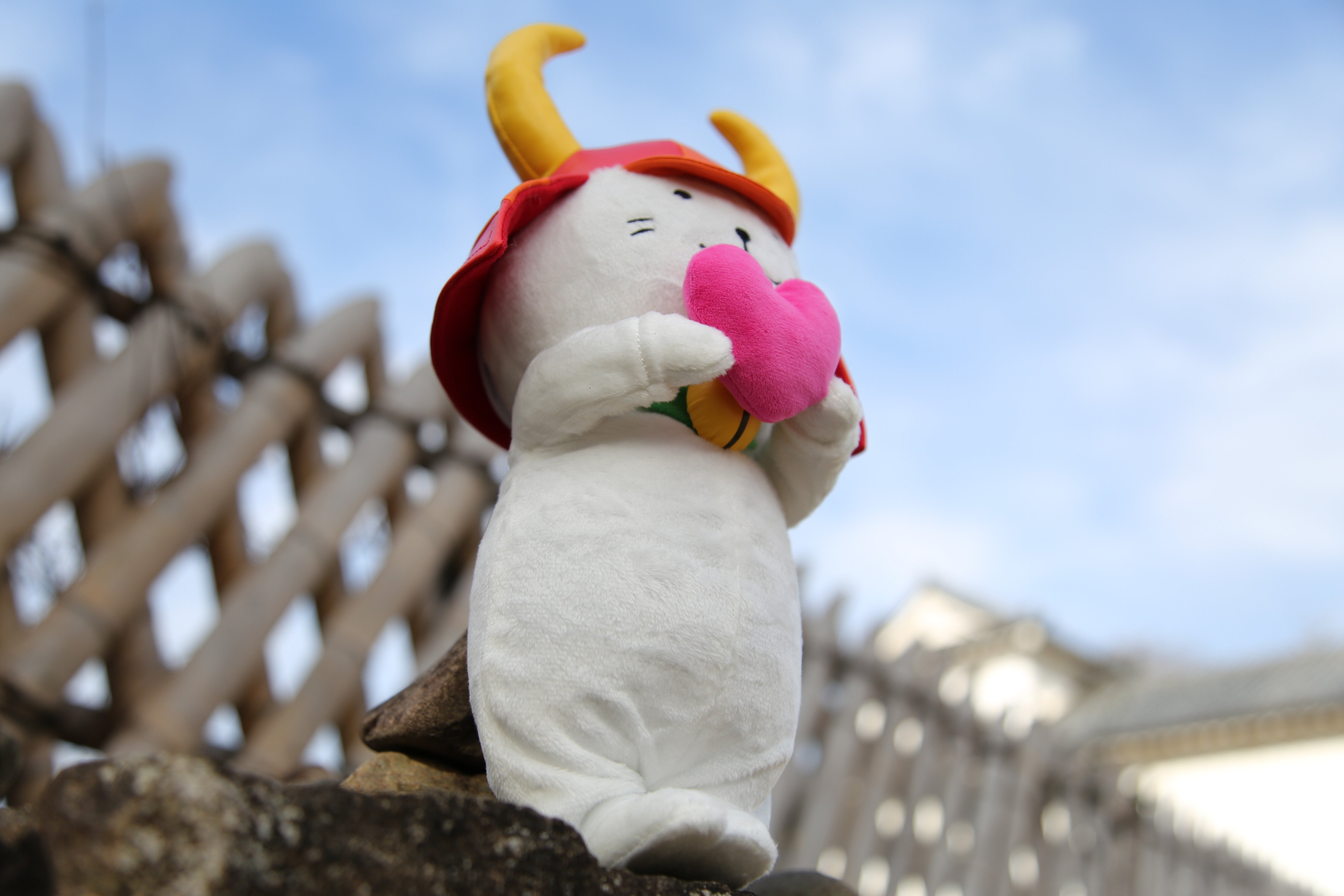 開店祝い ひこにゃんぬいぐるみついに完成～！｜彦根城内 鐘の丸売店 その他