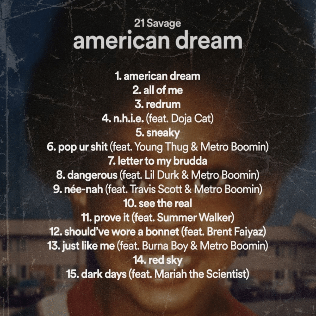 21 Savage American Dream レコード American Dream (レッド・ヴァイナル仕様/アナログレコード) : 21