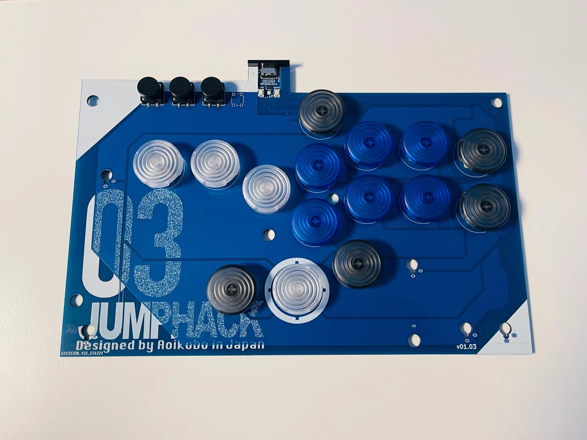 ボタン増設 ジャンプボタン可能 カスタム アーケードコントローラー 