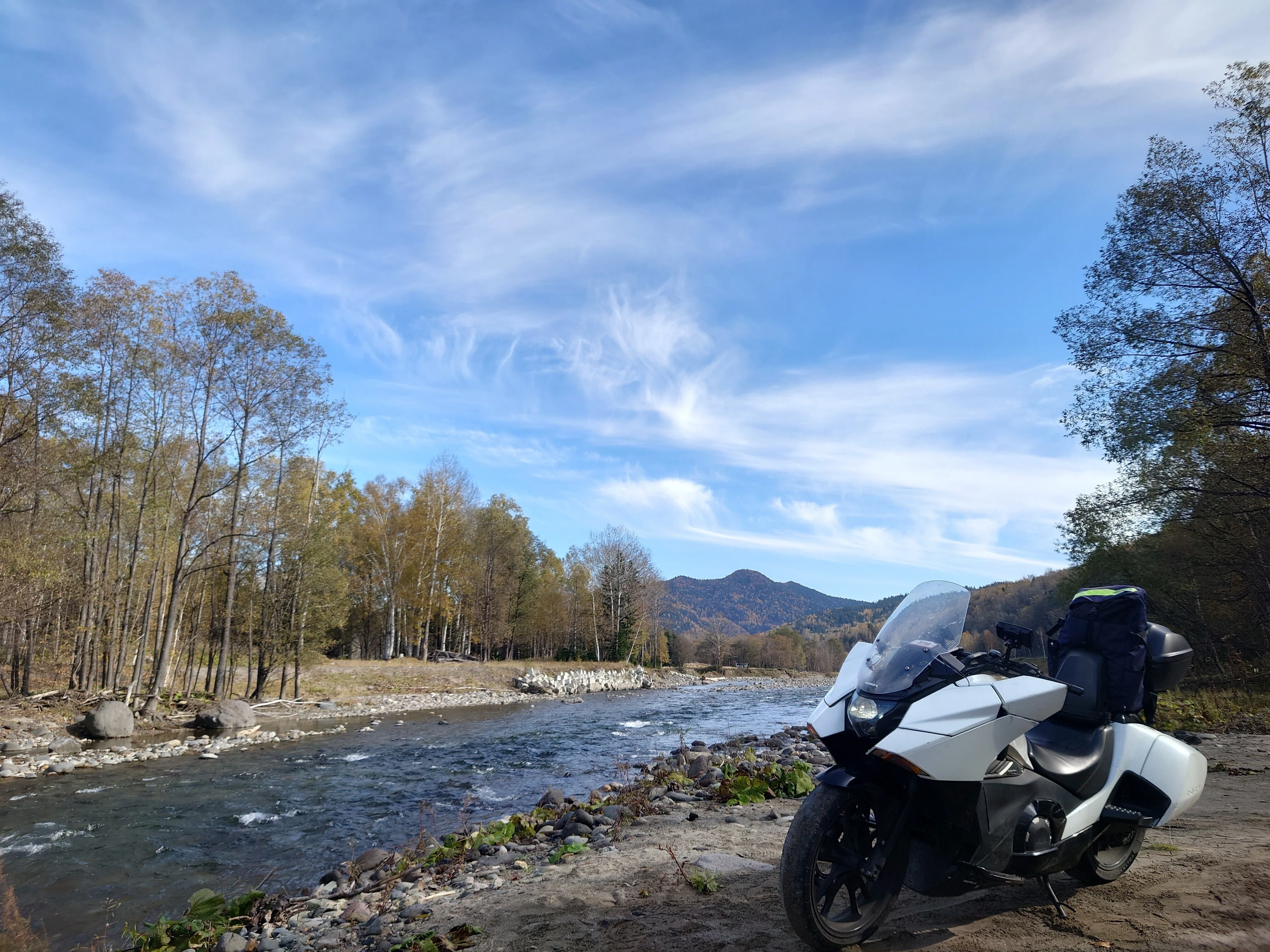 バイクに乗りたくなること間違いなし】紅葉の北海道ツーリングDay4