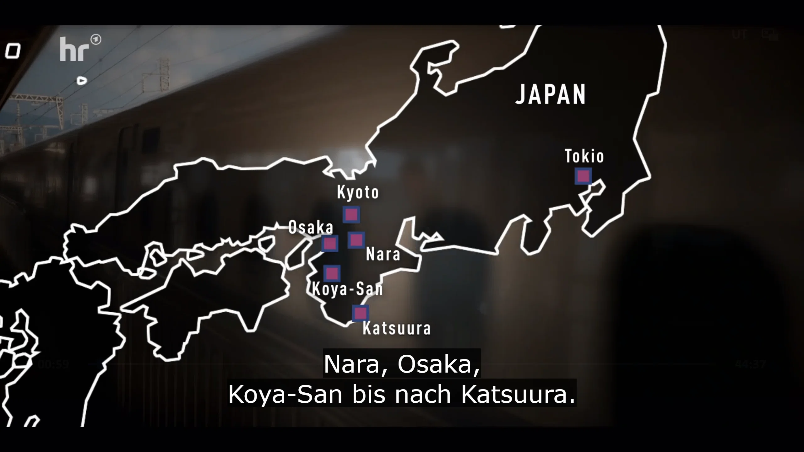 今日のドイツ語133：日本を旅行してるドイツの旅番組で使ってみたいと