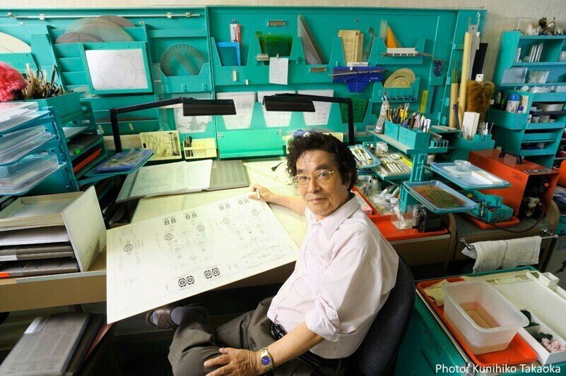 宇宙やSFイラストレーションの原画約70点で構成。長岡秀星の回顧