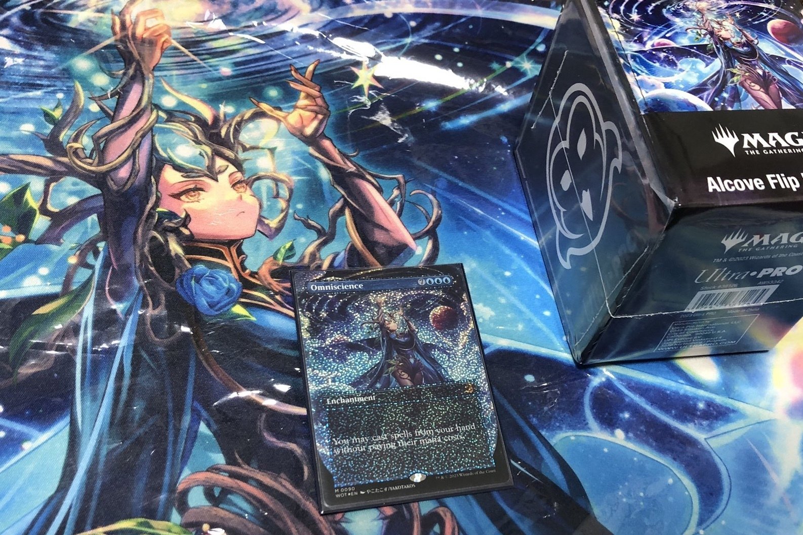 全知　やこたこす　プレイマット MtG: 全知（やこたこす）プレイマット 全知 プレイマット やこた