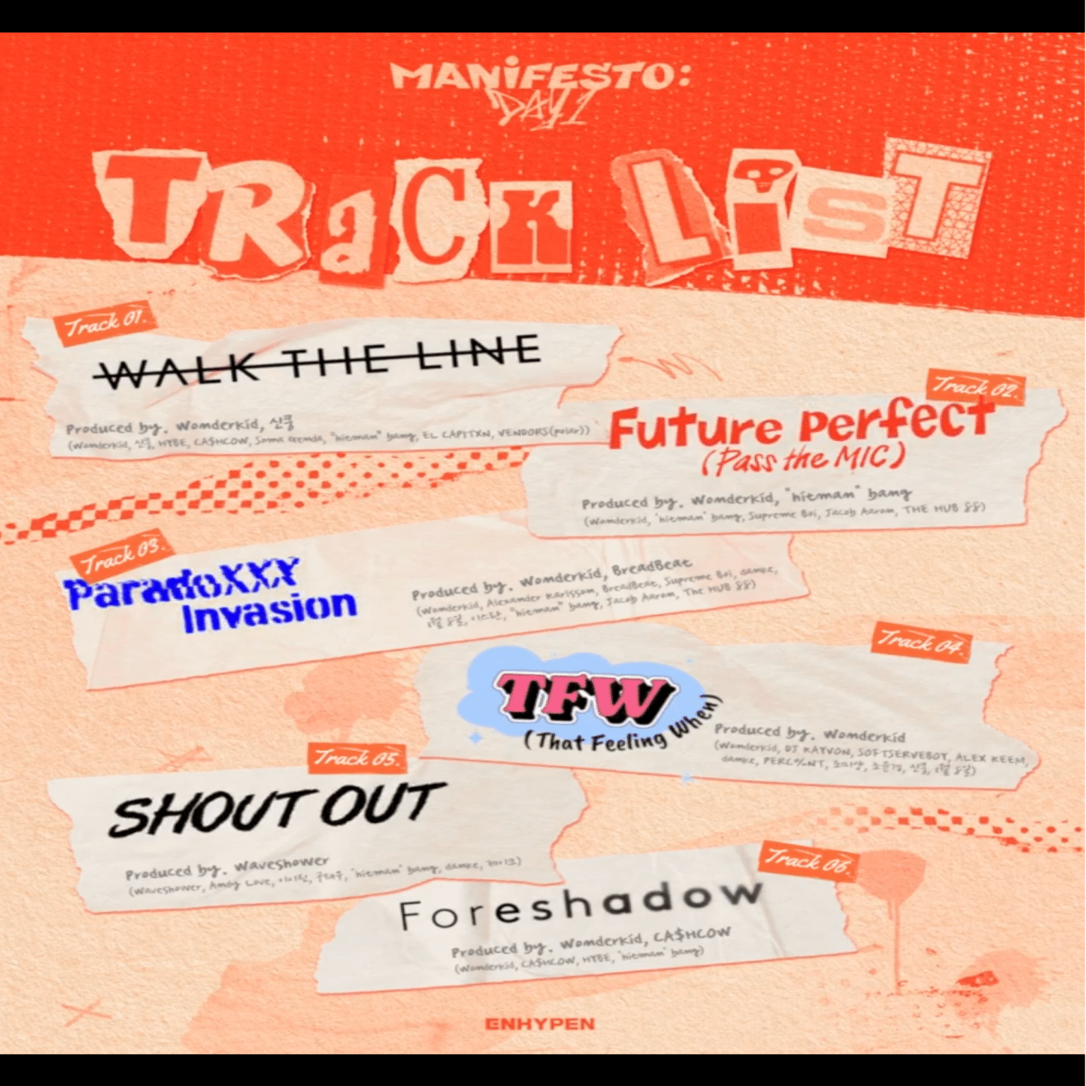 アルバム内容まとめー⑤MANIFEST︰DAY 1｜gnuen