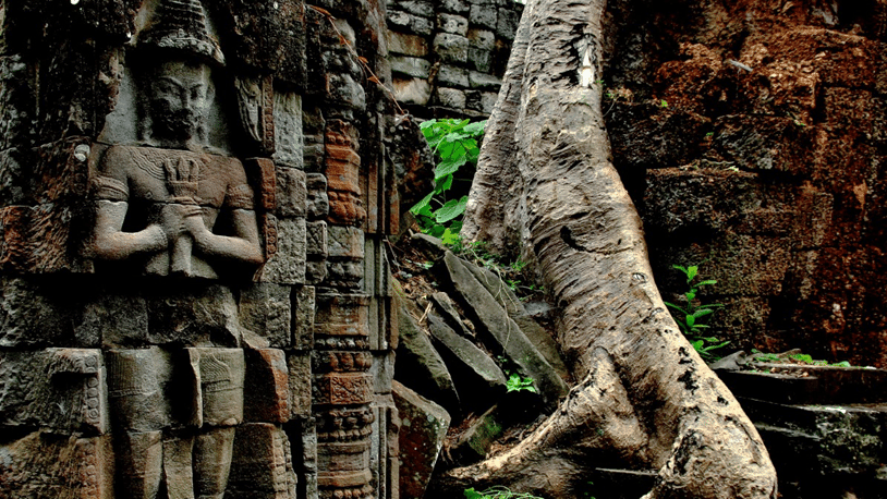 世界の絶景」4.遺跡 その1 カンボジアの遺跡 ｜kaemon