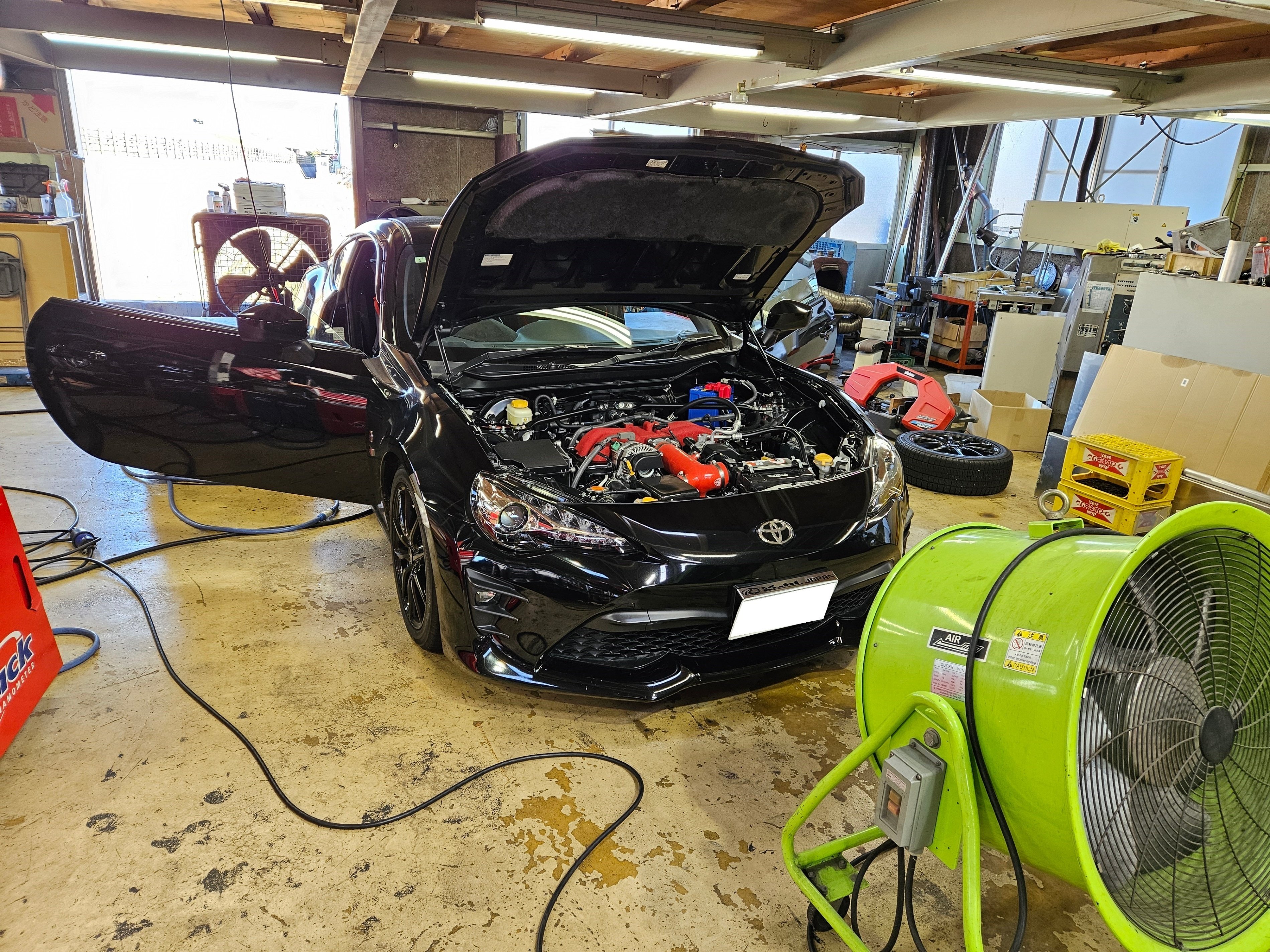 ZN6 後期86のECU現車合わせセッティング！ VVTIが動かない際のパワー