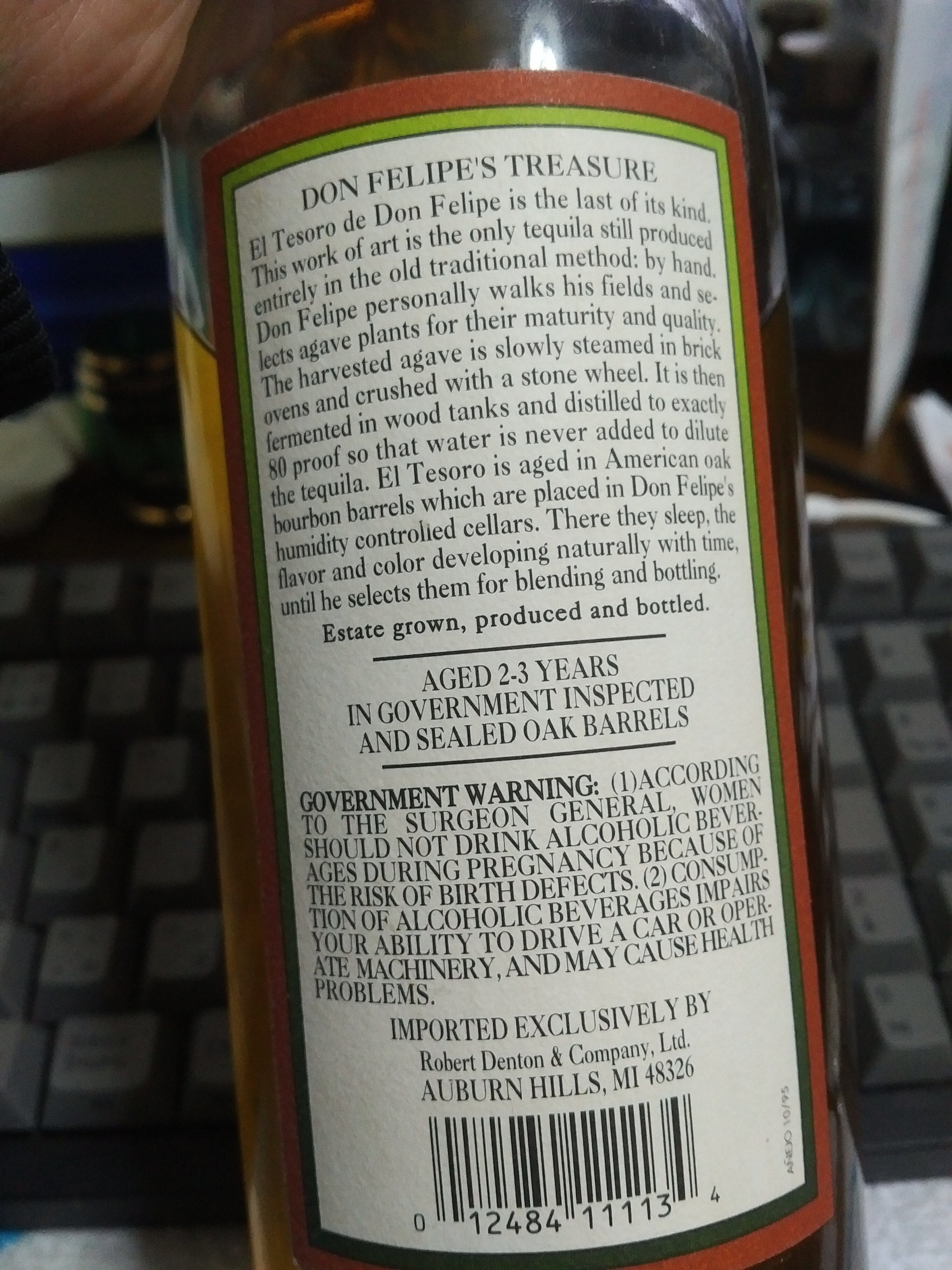酒:ポルフィディオとテキーラについて追記。日本の輸入商社に 酒:ポルフィディオとテキーラについて追記。日本の輸入商社に