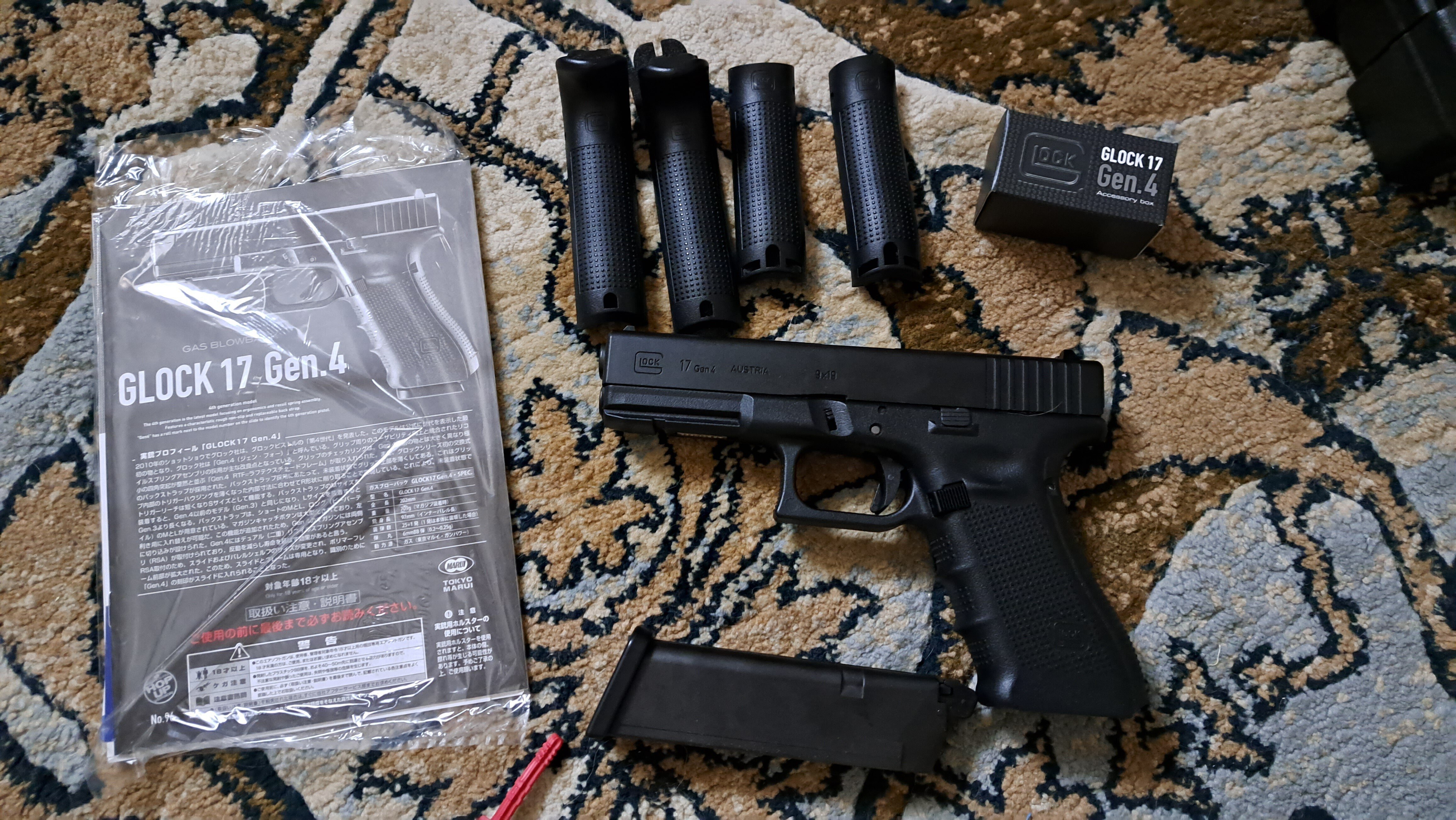 東京マルイ Glock17 Gen4 れびゅ|郭公 東京マルイ Glock17 Gen4 れびゅ|郭公