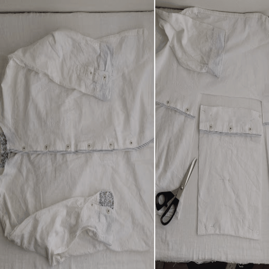 1.作家さんハンドメイド リネン カンガルーポケットパーカーとリネン