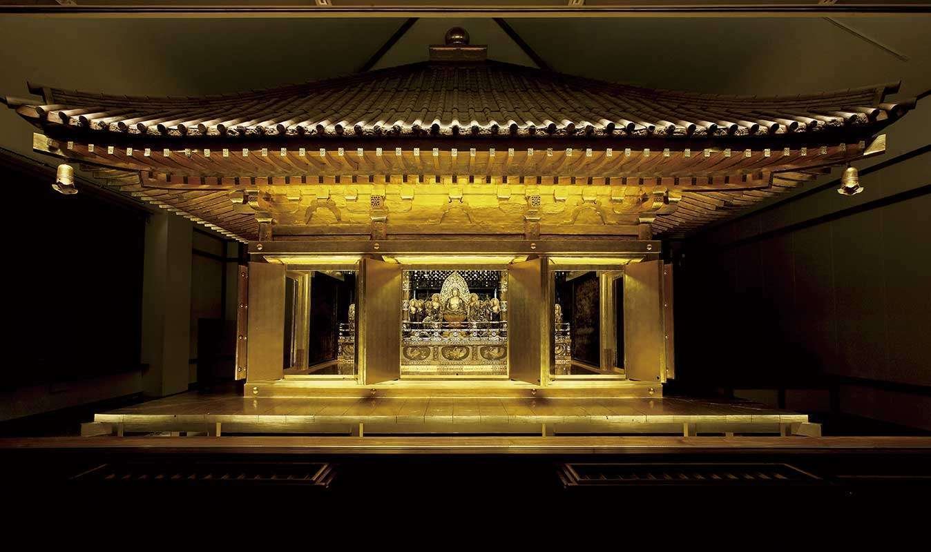 中尊寺金色堂】東北最古の国宝建造物を東京に再現！（東京国立博物館