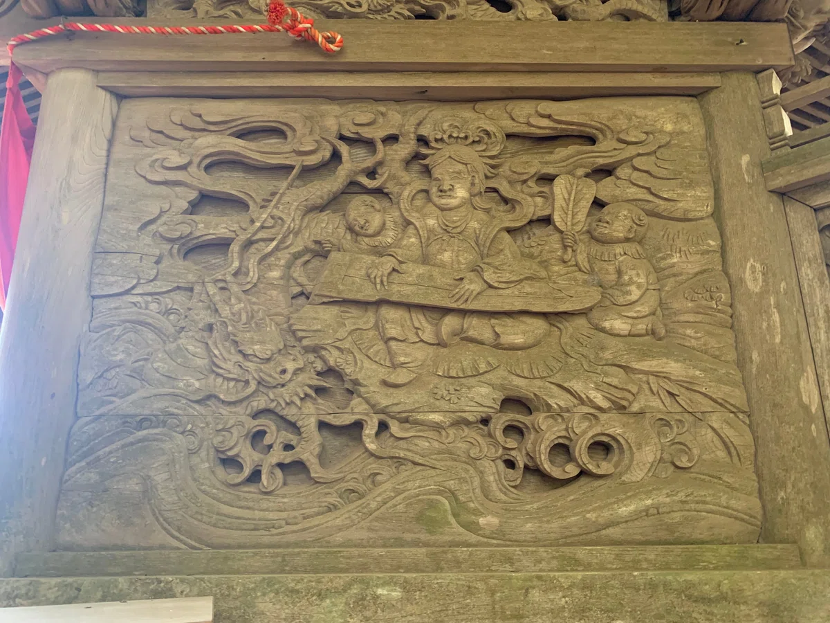 多古町方田 集落を見下ろす神社｜キャプテン村社