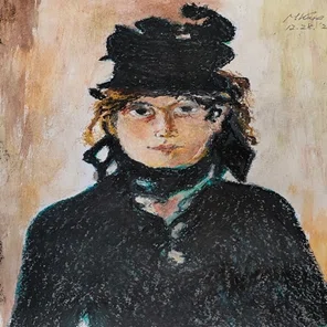 学芸美術 画家の心 第42回「エドゥアール・マネ 黒い帽子のベルト