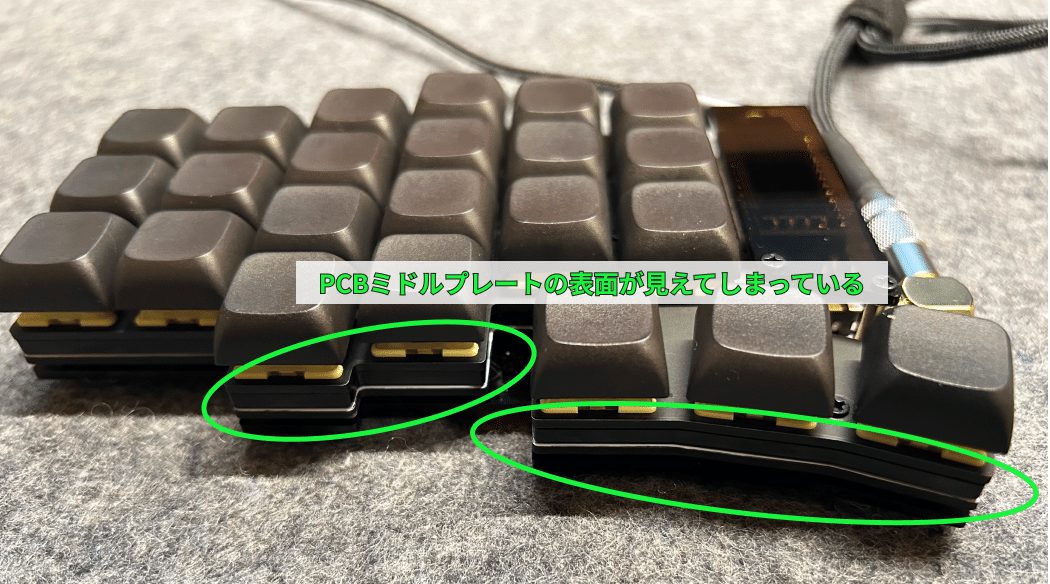 真っ黒なKeyballをつくりたい② -着色・組み立て-｜あじすけ