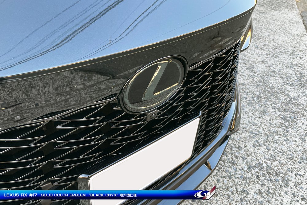 RX500h！223にブラックオニキス寒冷地エンブレムです♡｜Grazio&Co