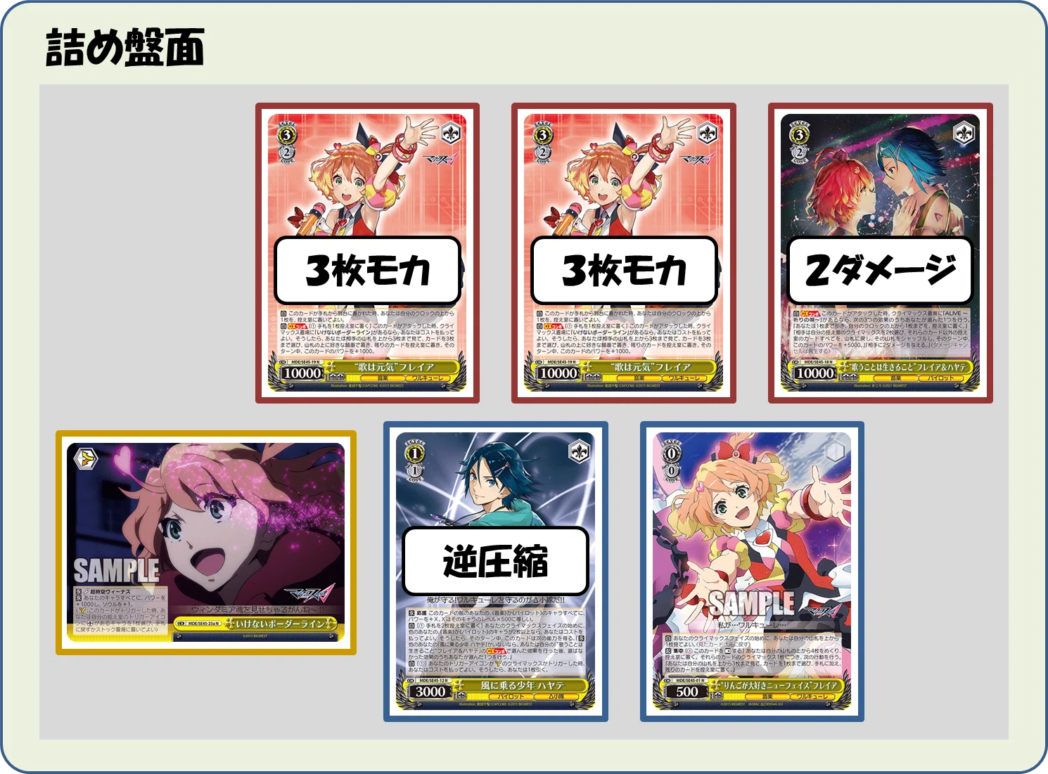 久しぶりの【リンク】を使いこなせ！マクロス8枝【構築記事】｜しむ