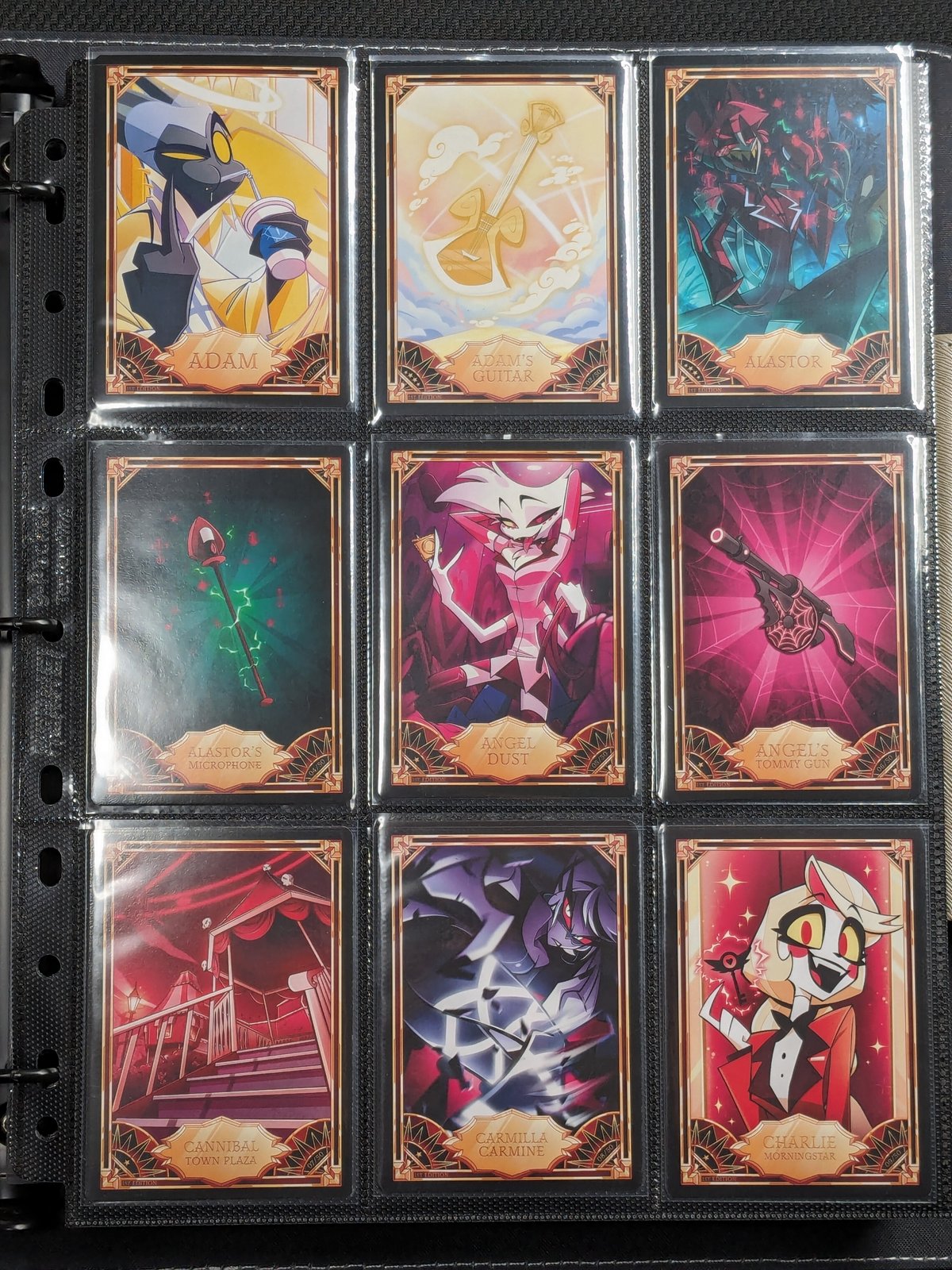 ハズビンホテル トレカ カード アラスター めざまし ヴォックス 他  