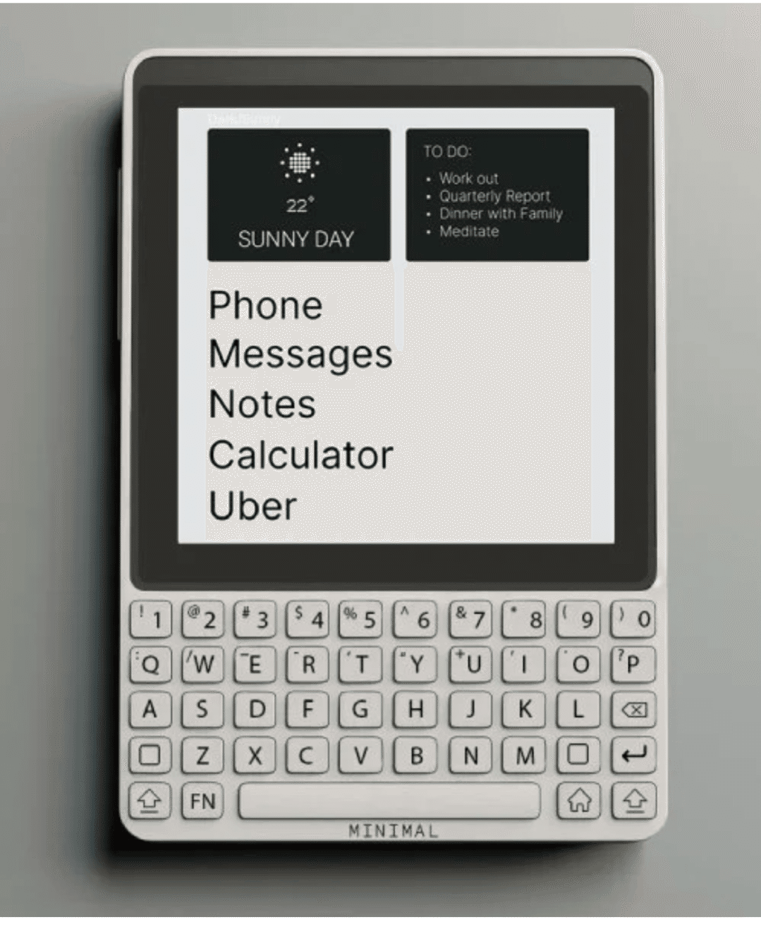 Blackberry風E-ink端末だとぉっ!? (追記あり×2)|葉月 陽 Blackberry風E-ink端末だとぉっ!? (追記あり×2)|葉月 陽