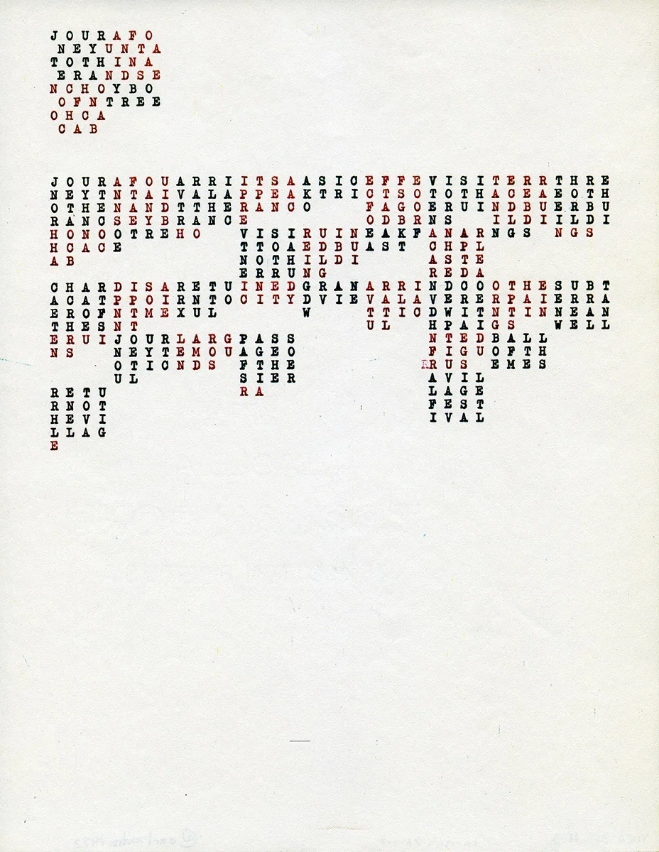Carl Andre Solo Exhibition of Minimal Art｜桑原亘之介
