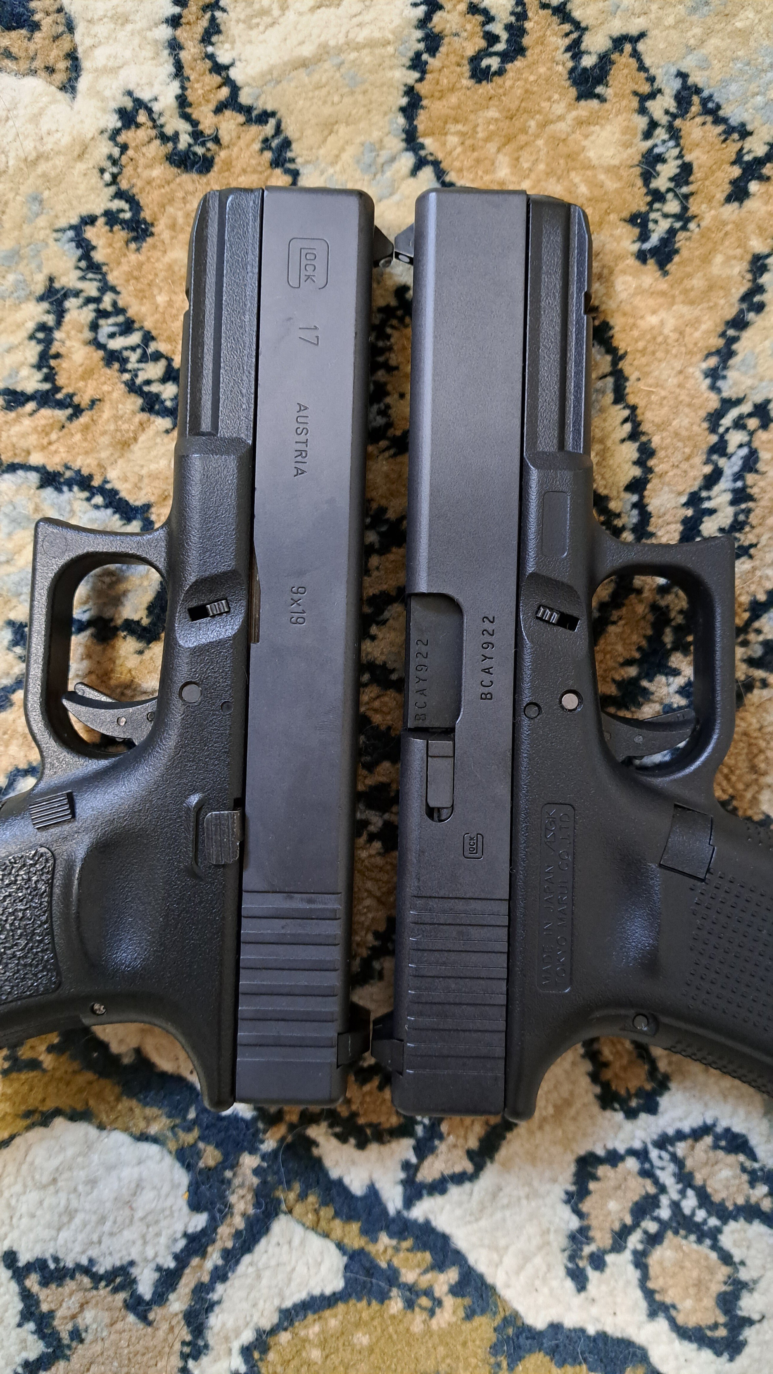 東京マルイ GLOCK17 gen3 Gbb Pistol Glock 17 Gen.3 Tokyo Marui - Softair Games - ASG