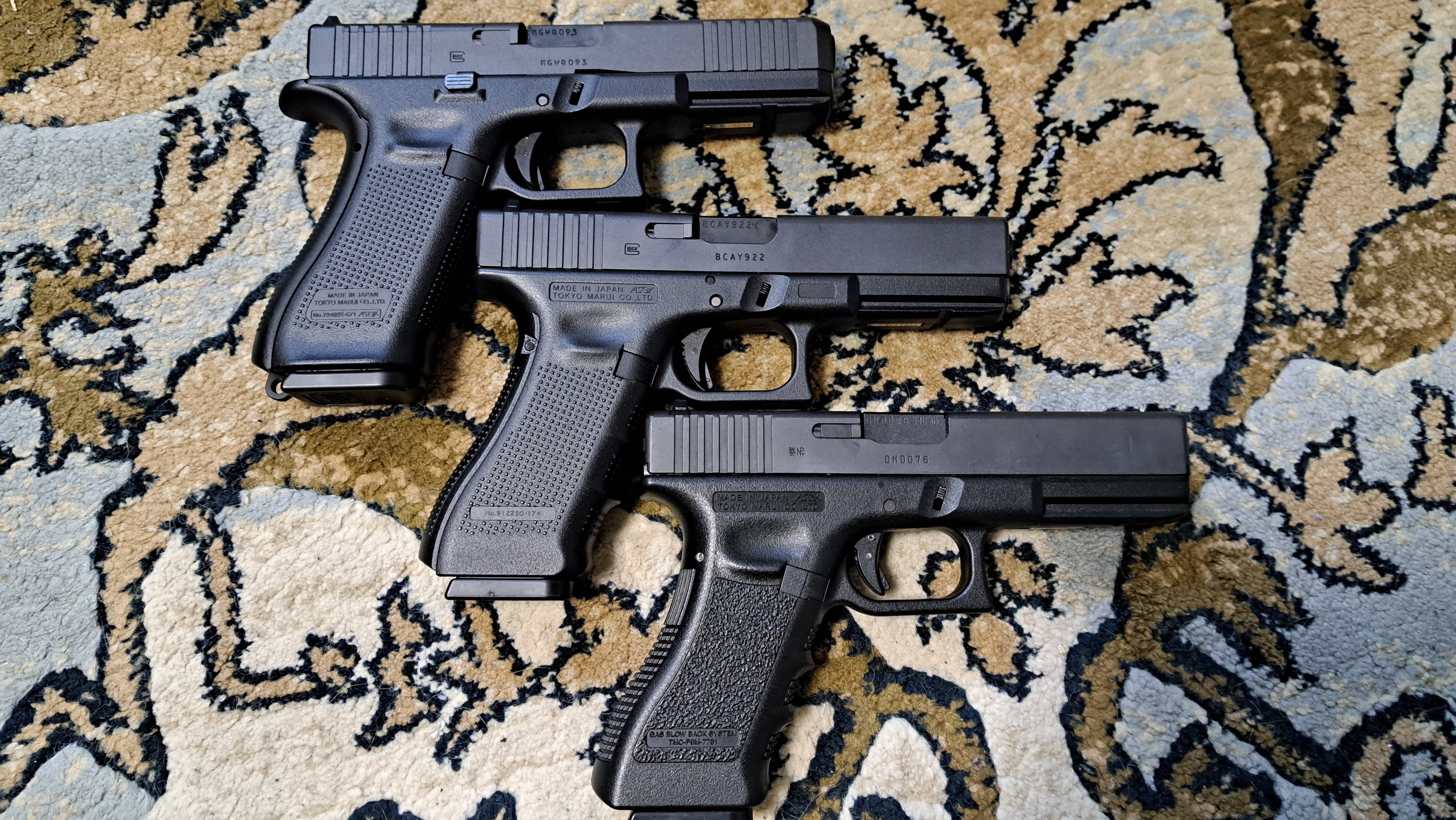 東京マルイ Glock17 Gen3 4 5 3種|郭公 東京マルイ Glock17 Gen3 4 5 3種|郭公