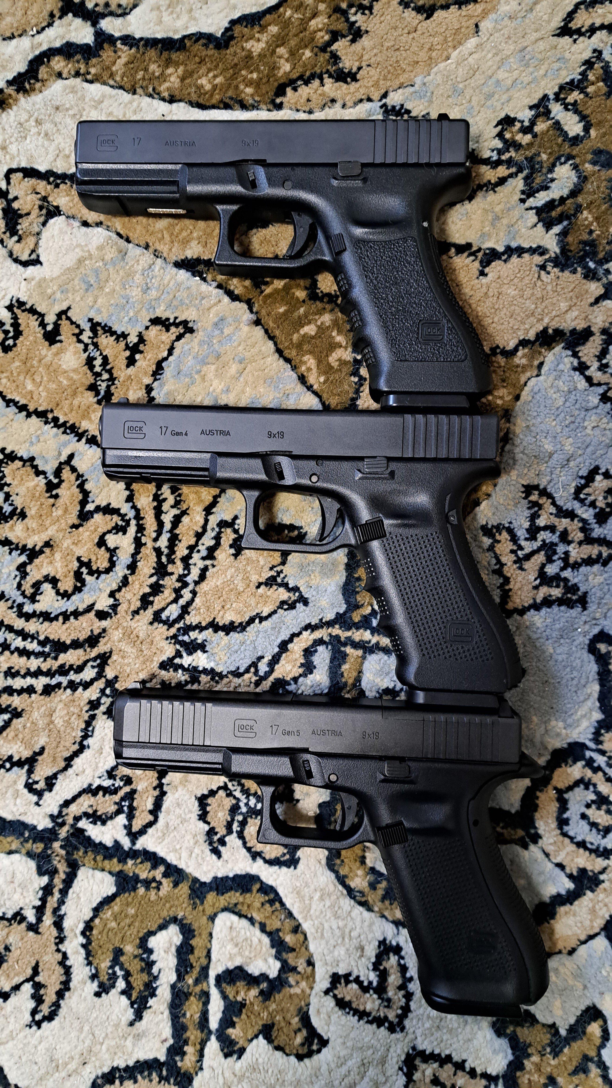 東京マルイ Glock17 Gen3 4 5 3種|郭公 東京マルイ Glock17 Gen3 4 5 3種|郭公
