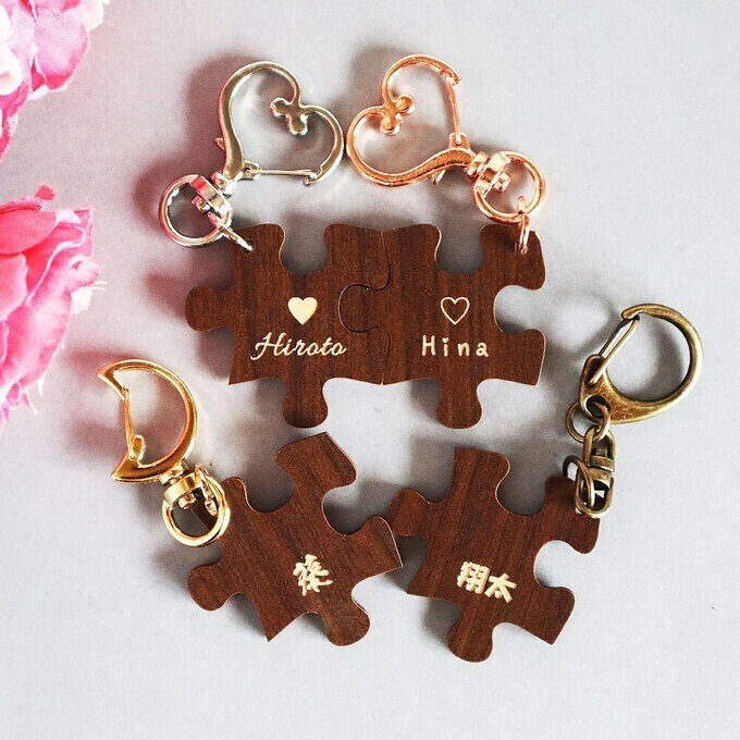 つながる♪つなげる♪パズルキーホルダー｜雑貨SHOP＊MOON🦔🌕