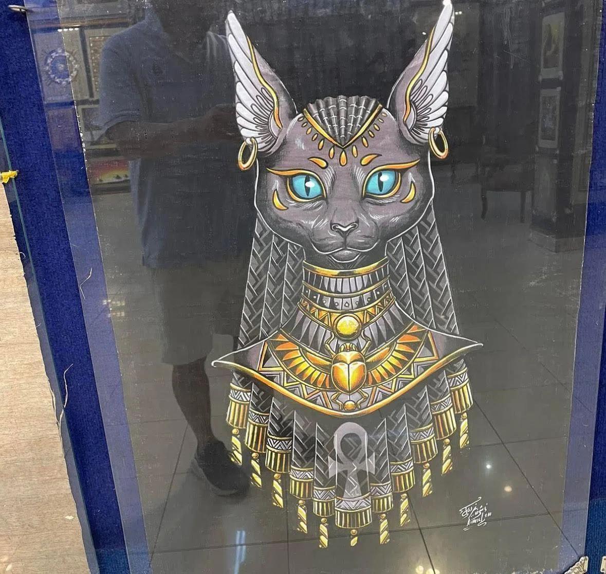 🇪🇬エジプト🎁お土産・プレゼントに最適🤗🖼民芸品古紙アート