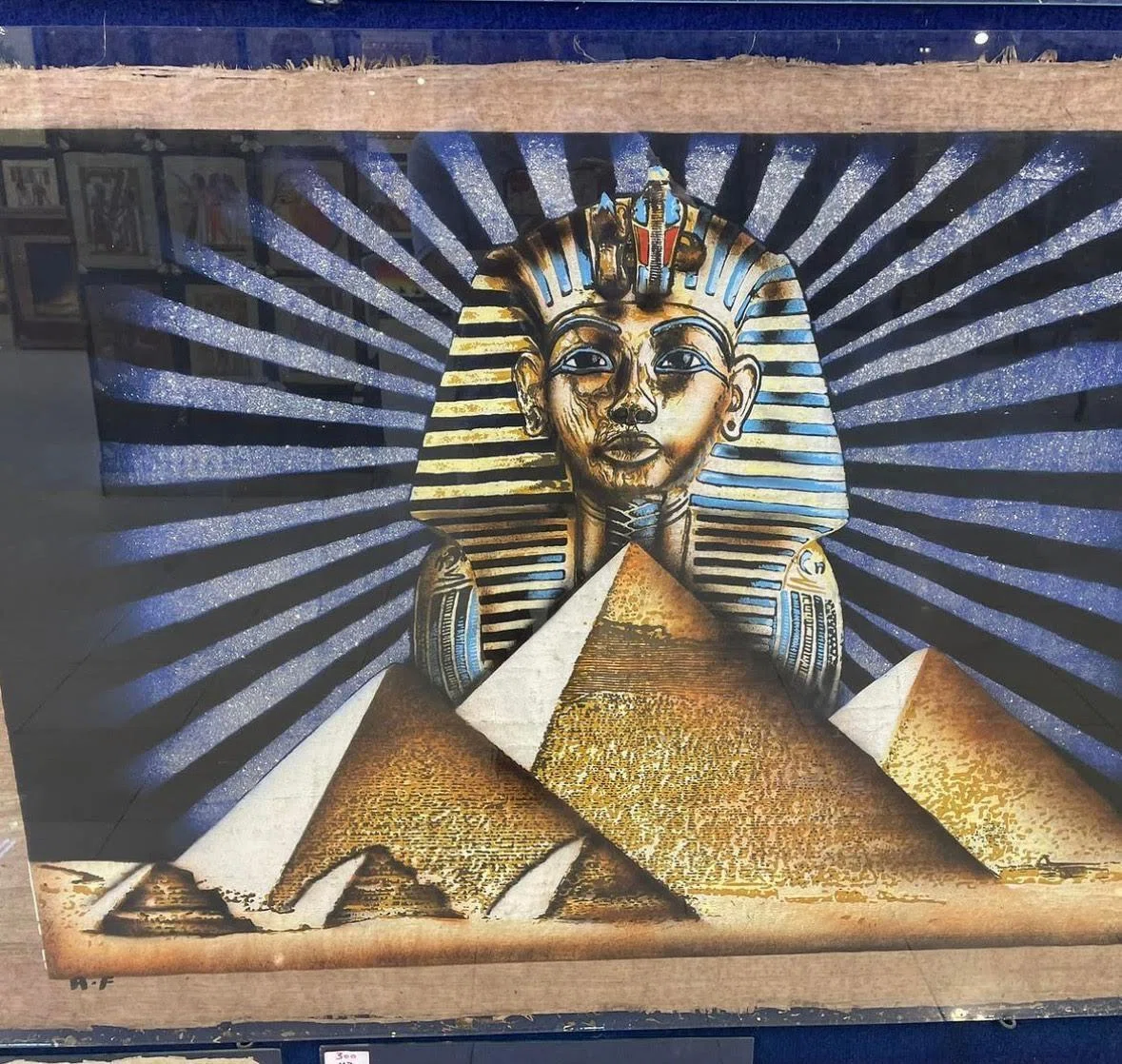 🇪🇬エジプト🎁お土産・プレゼントに最適🤗🖼民芸品古紙アート